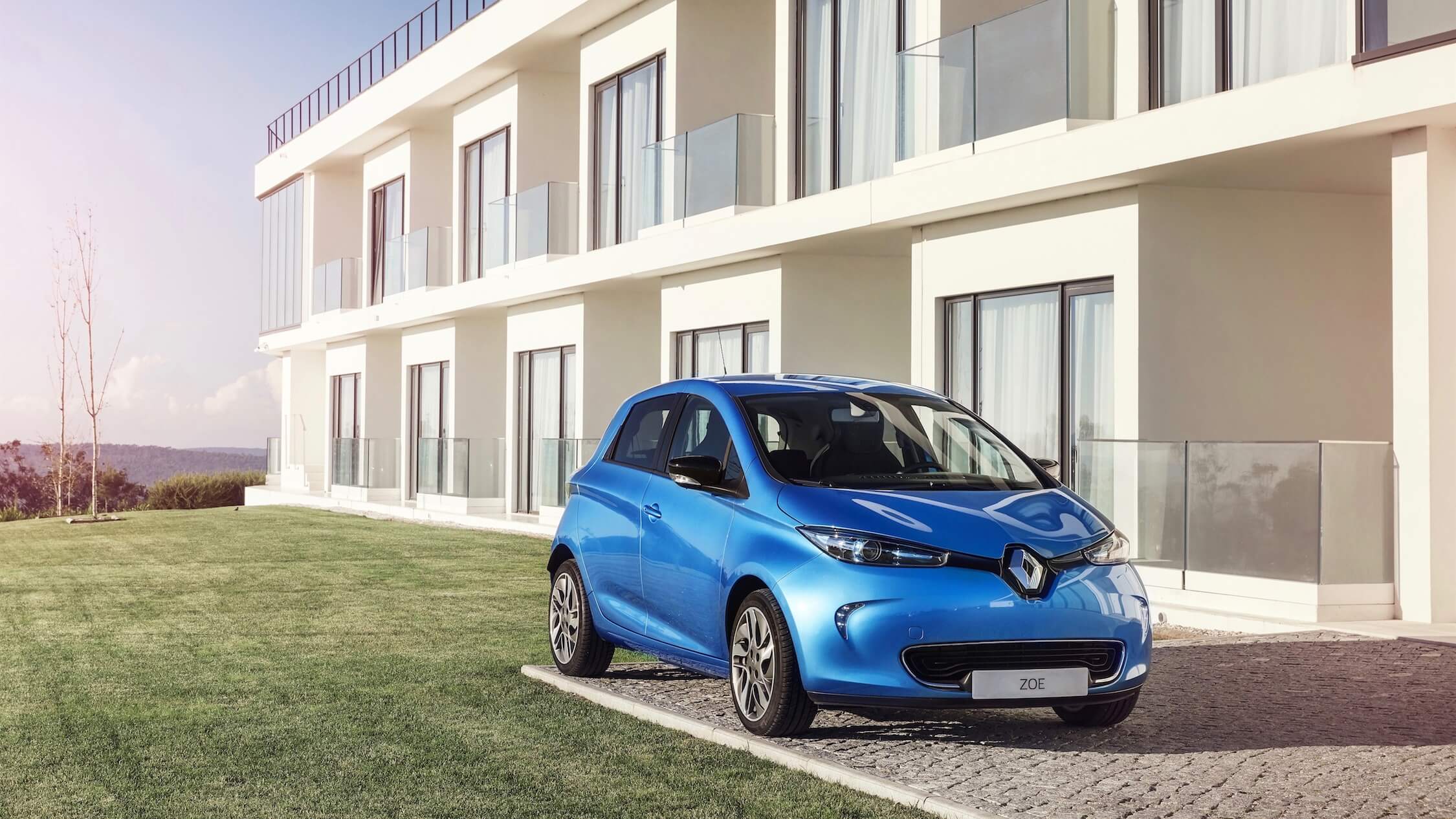 Renault Zoe Blauw