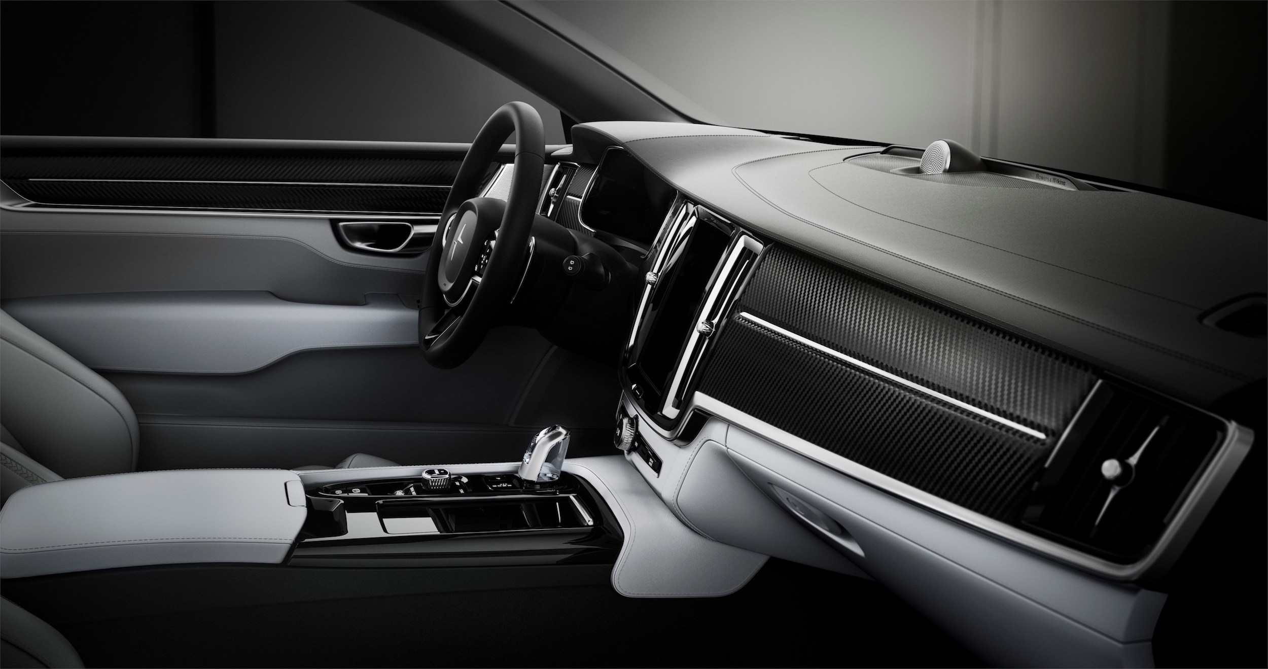 Polestar 1 interior, dashboard side