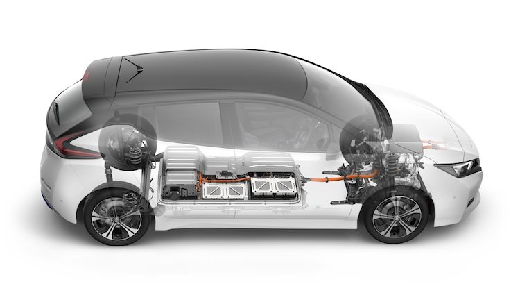 Nissan LEAF batterij 40 kWh