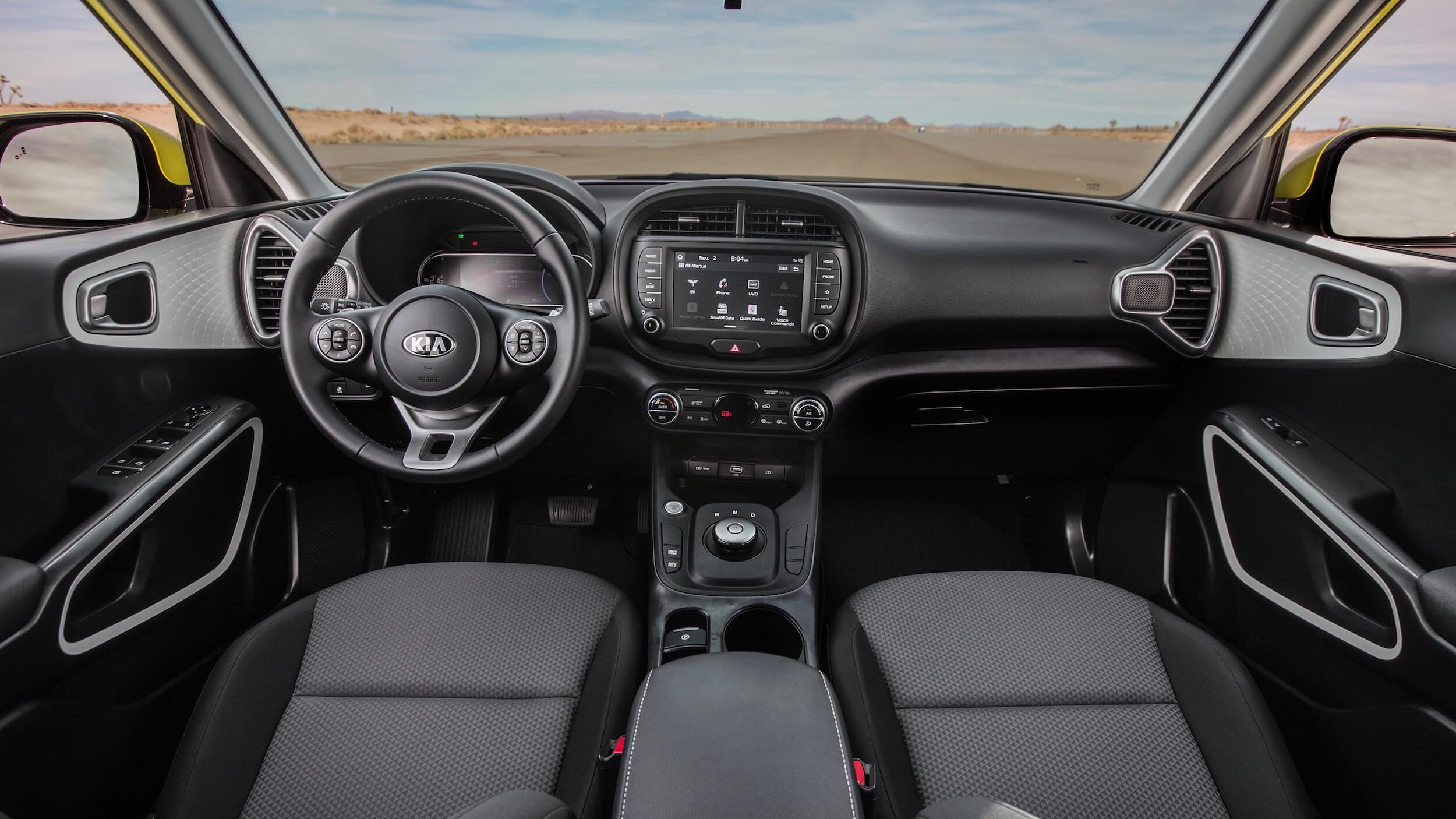 2020 Kia Soul EV interieur en zetels