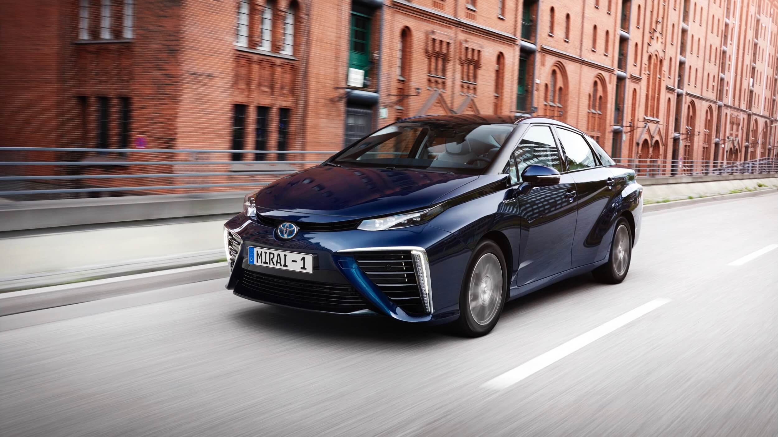 Toyota Mirai waterstofauto