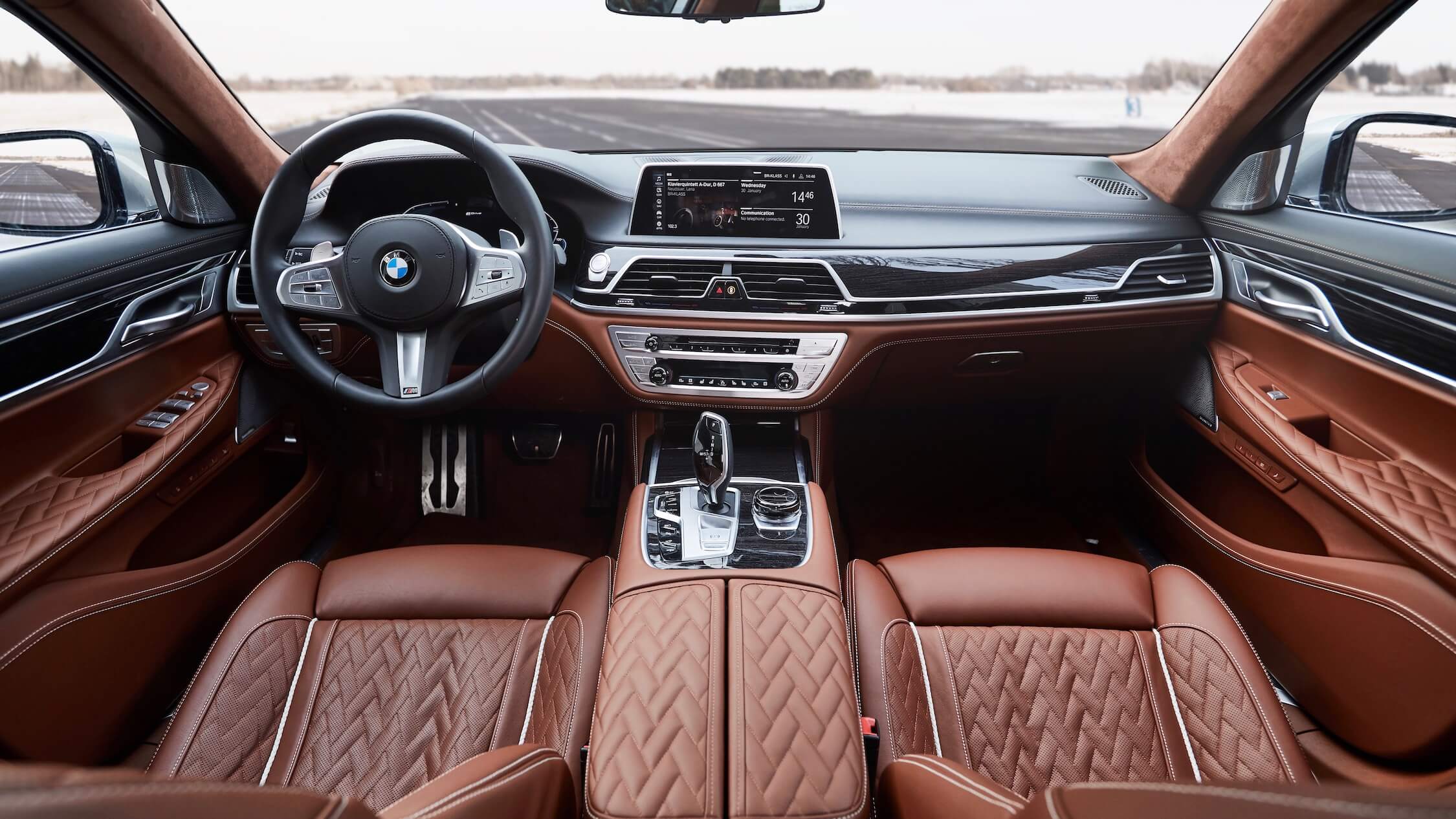 BMW 7 interieur 2019