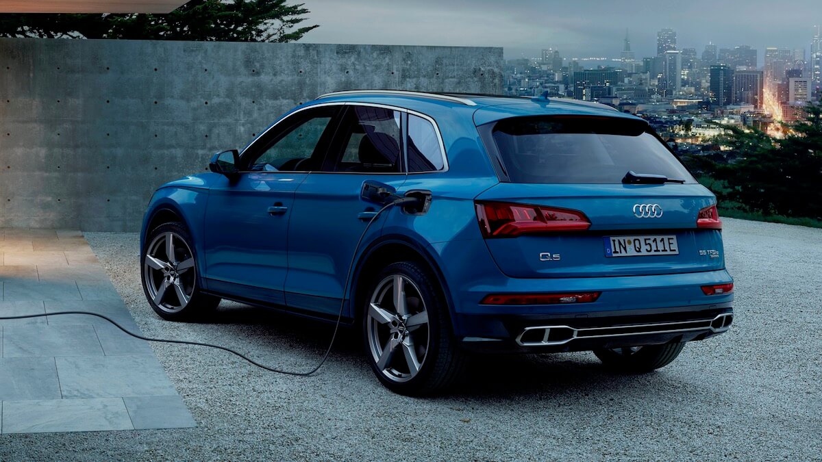 Hybride Audi Q5 laden