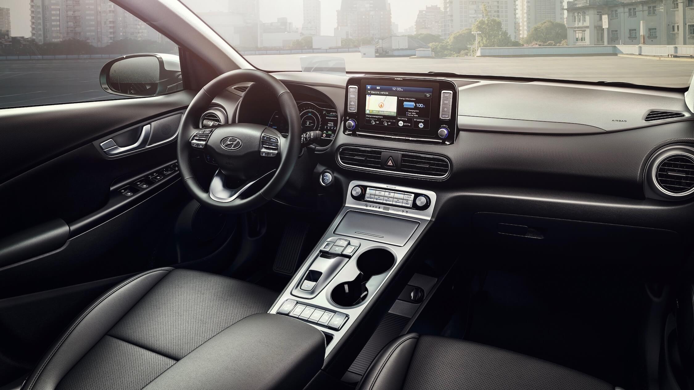 Hyundai Kona EV interieur