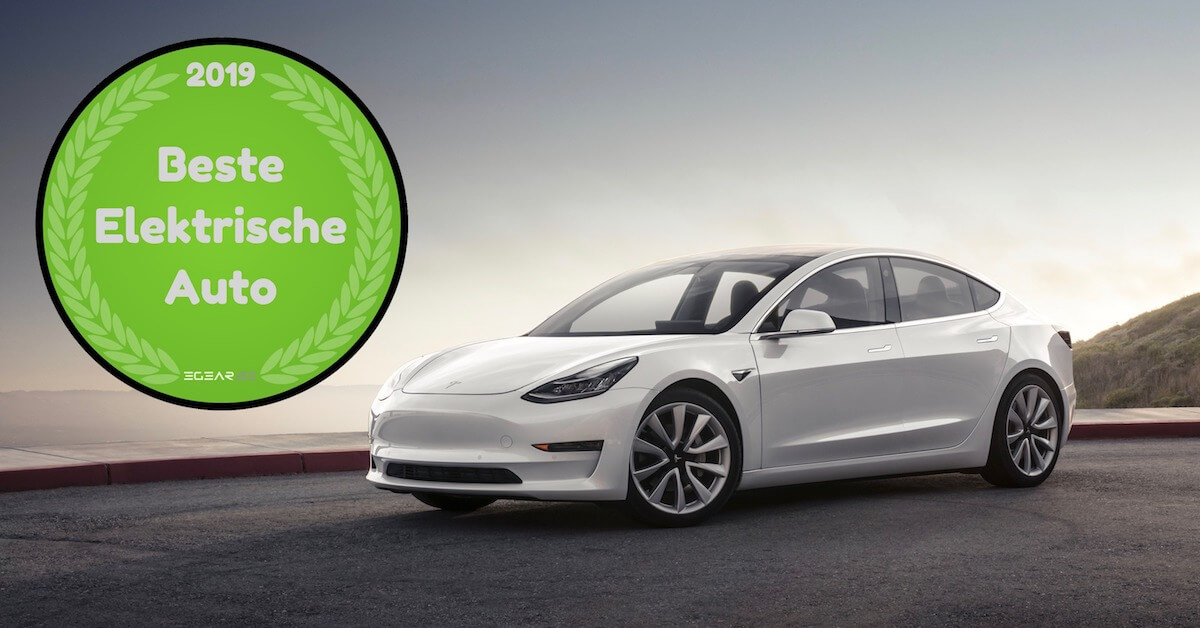 overschreden Stam Onderdompeling Tesla Model 3 is beste elektrische auto van 2019 | eGear.be