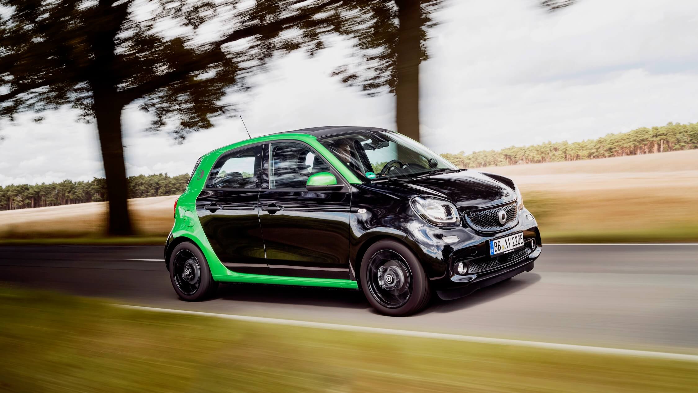 Elektrische Smart EQ forfour