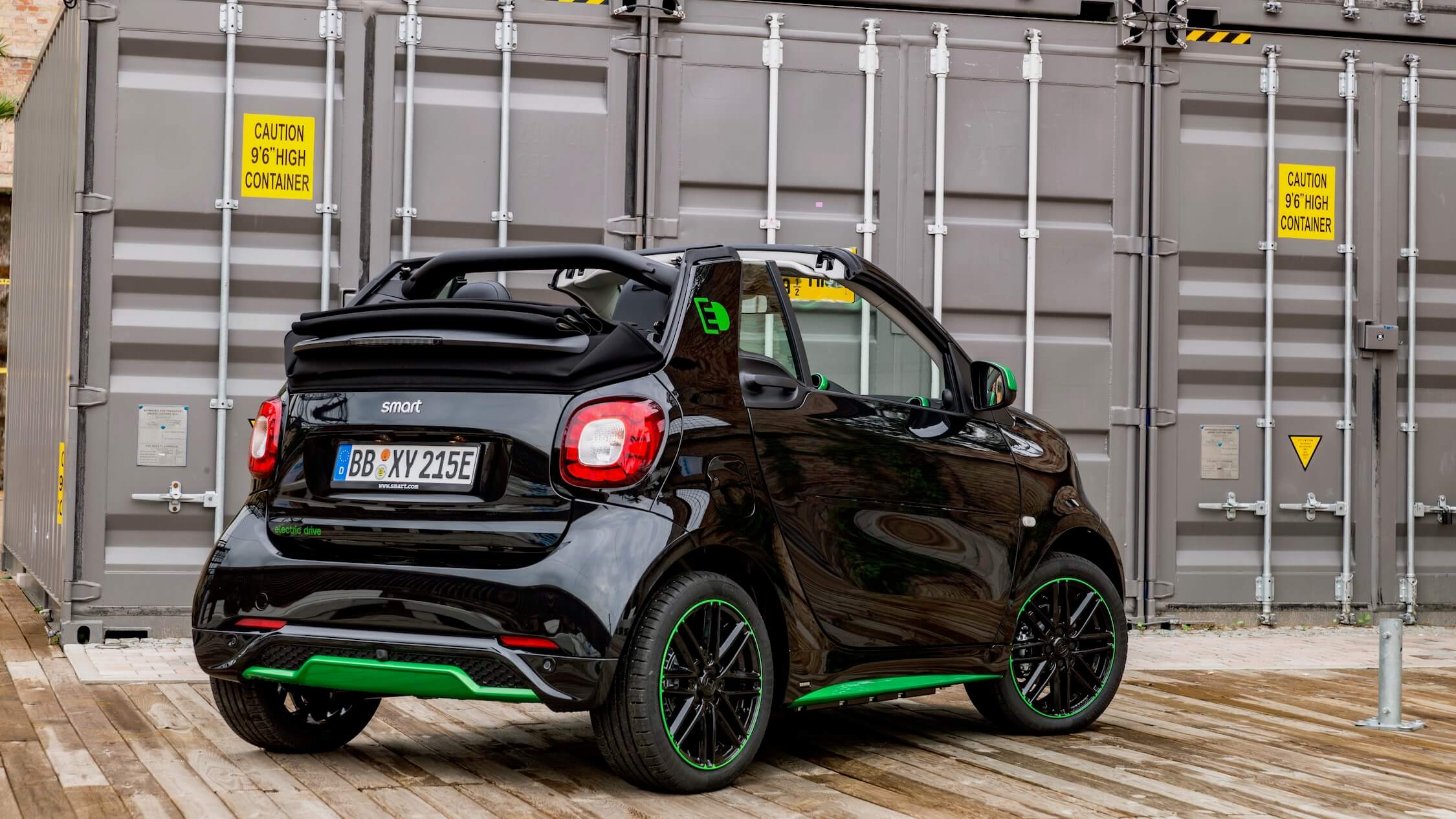 Elektrische Smart cabrio