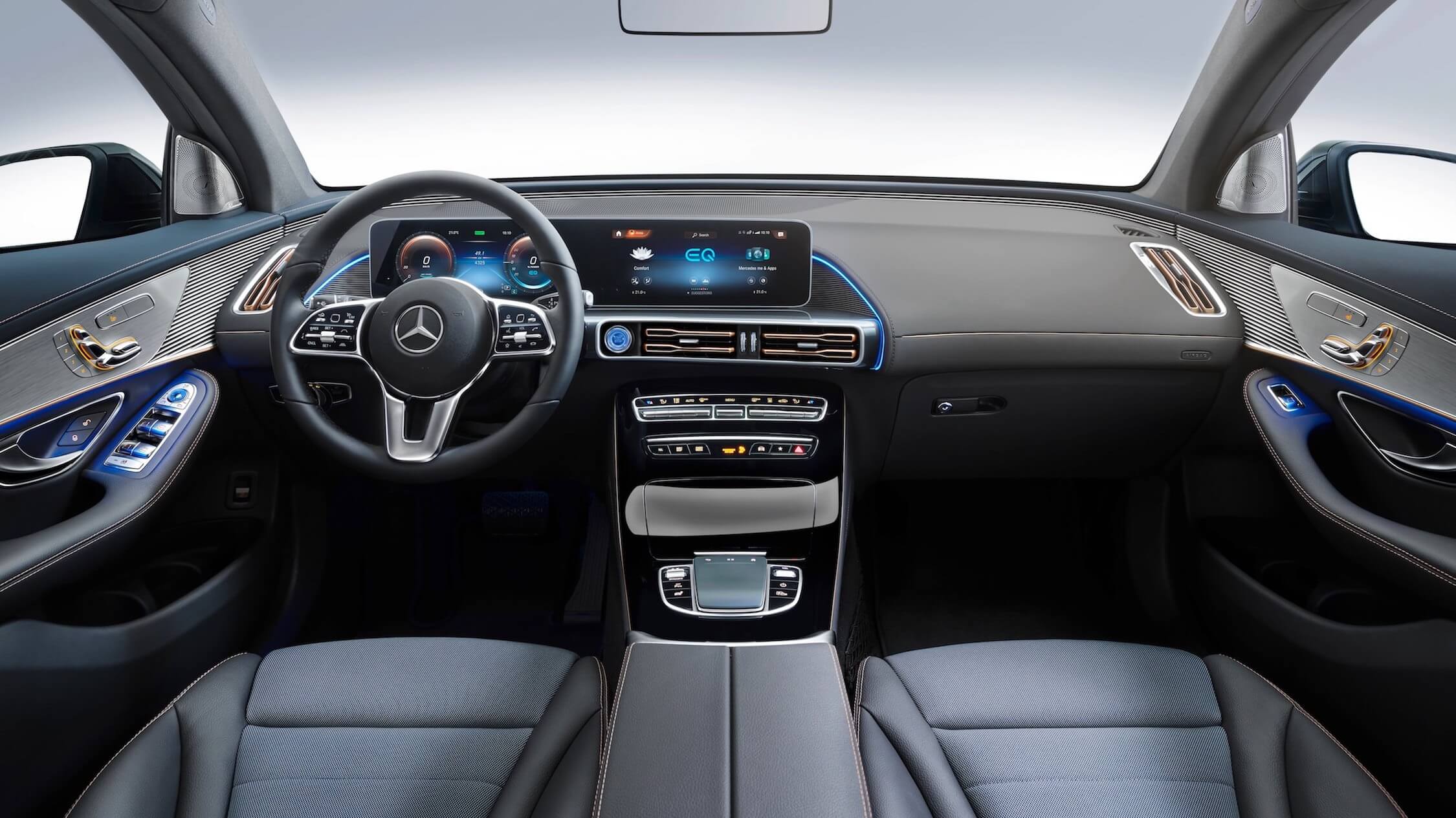 Mercedes EQC interieur