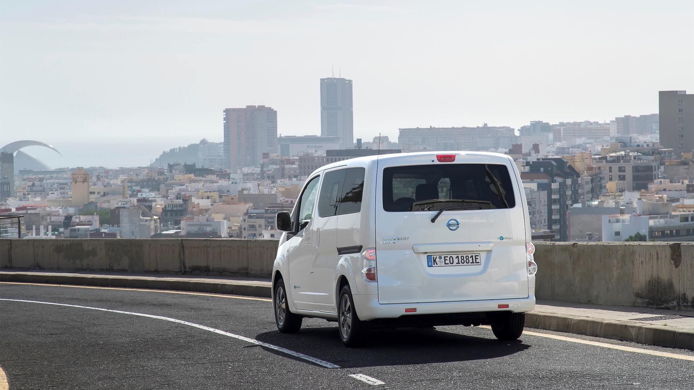 Nissan e-NV200 elektrische bestelwagen