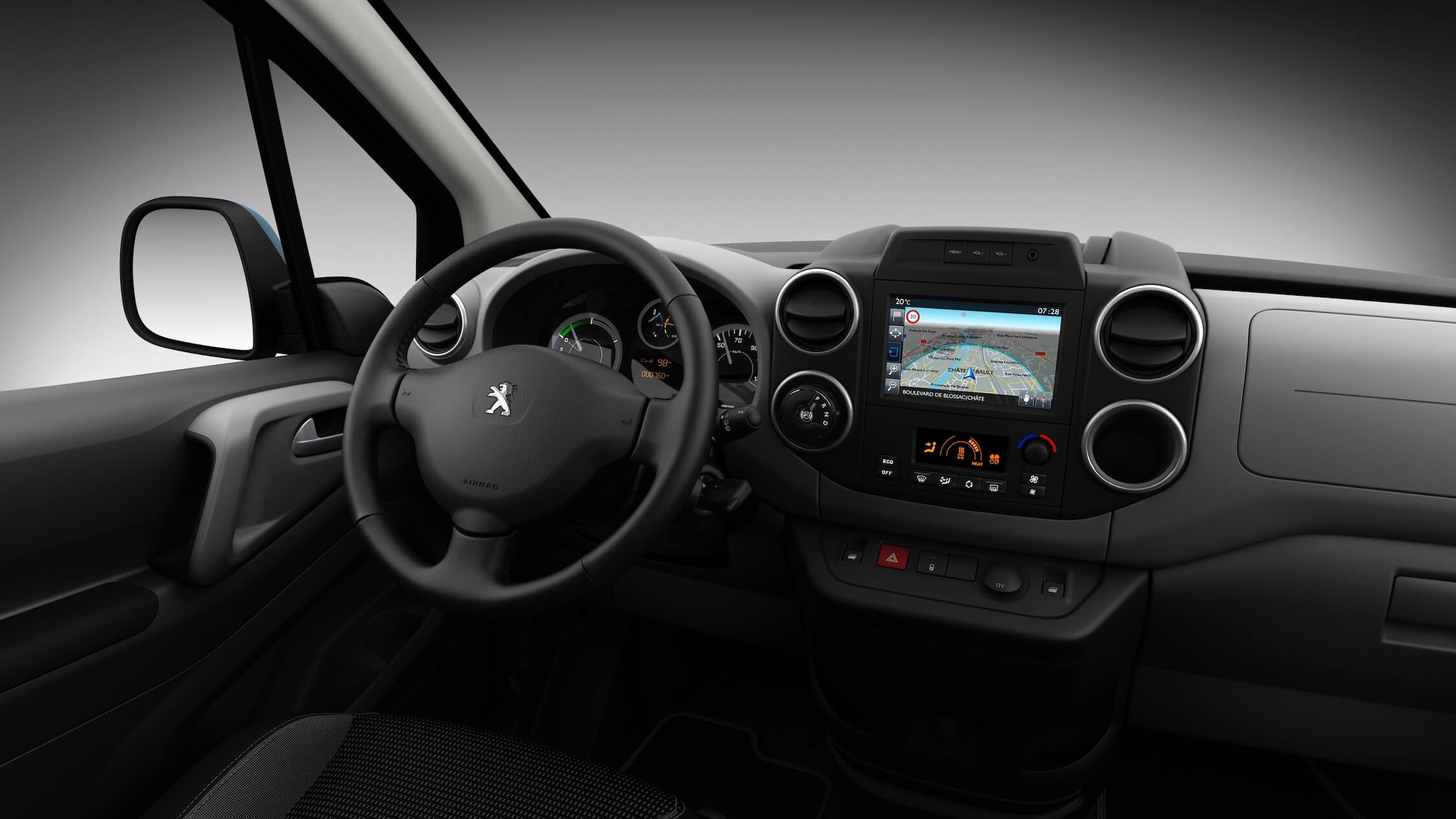 Peugeot Partner Electric interieur