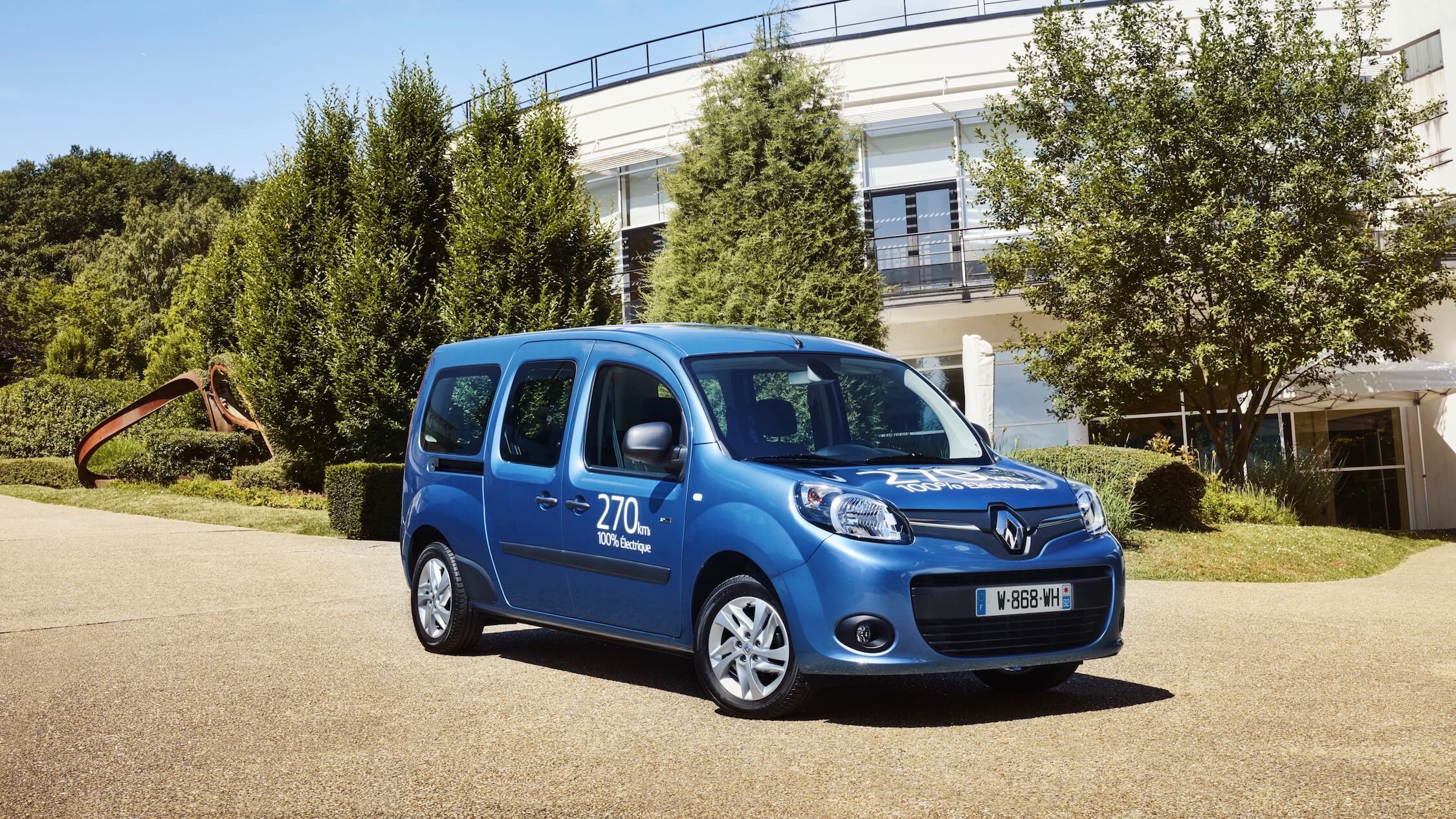 Renault Kangoo ZE Maxi elektrische bestelwagen