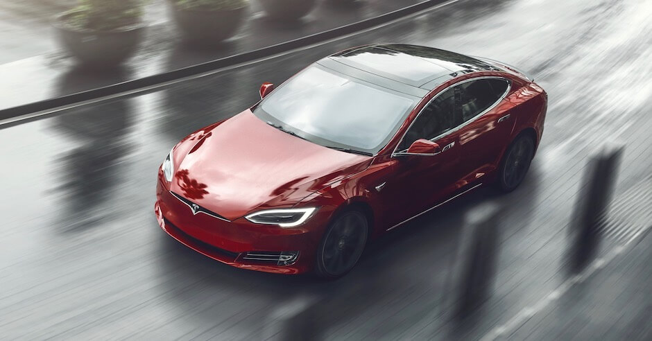 Tesla Model S regen