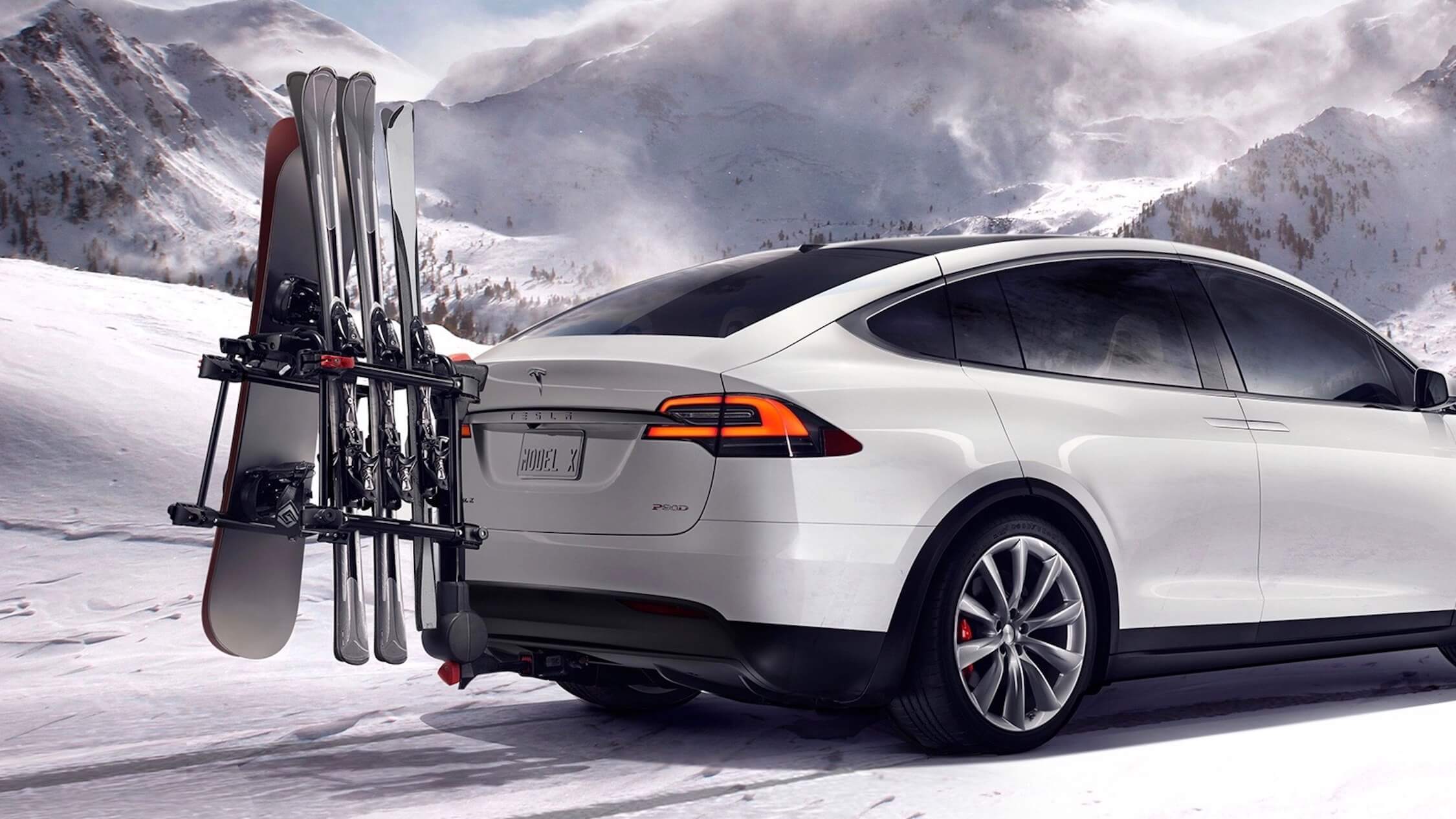 Tesla Model X ski dragers