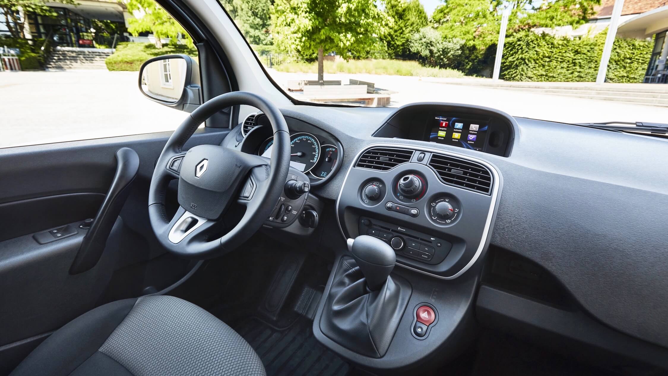 Elektrische Renault Kangoo interieur