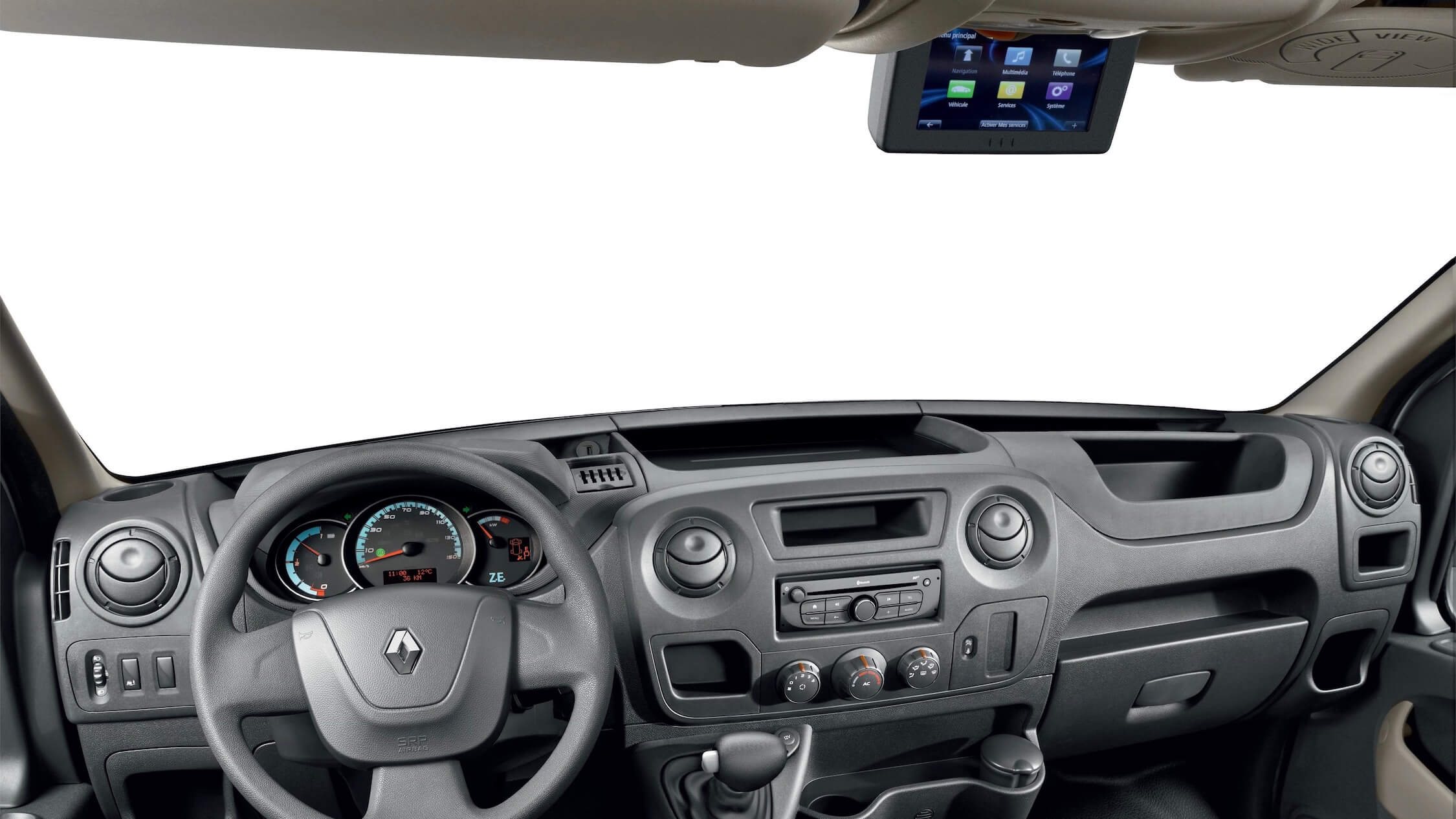 Elektrische Renault Master ZE interieur