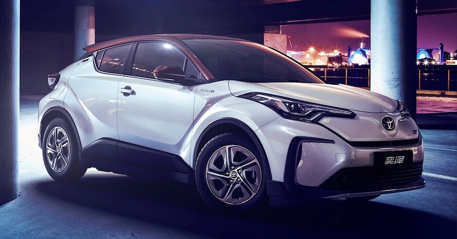 Elektrische Toyota C-HR