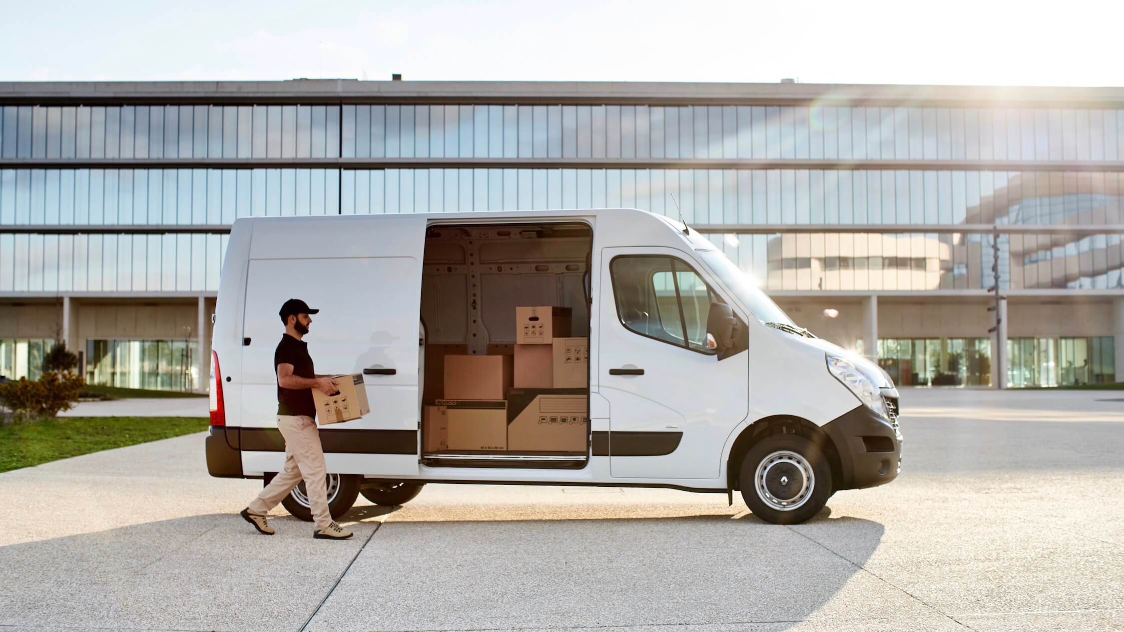 Elektrische camionette Renault Master schuifdeur