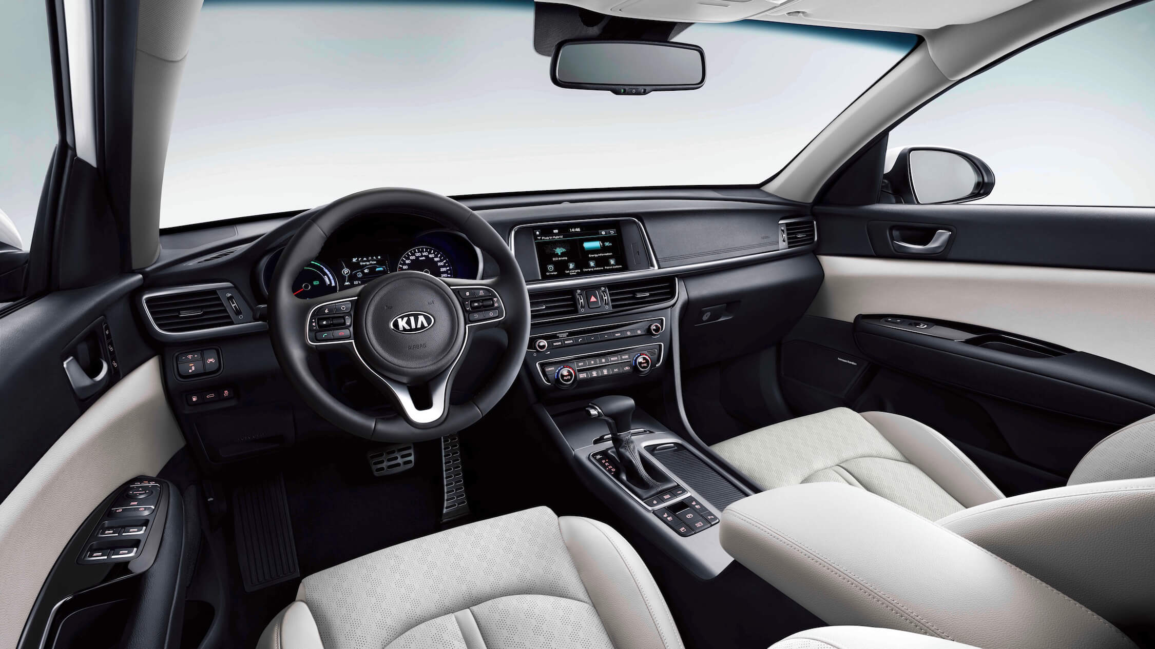 Kia Optima PHEV interieur