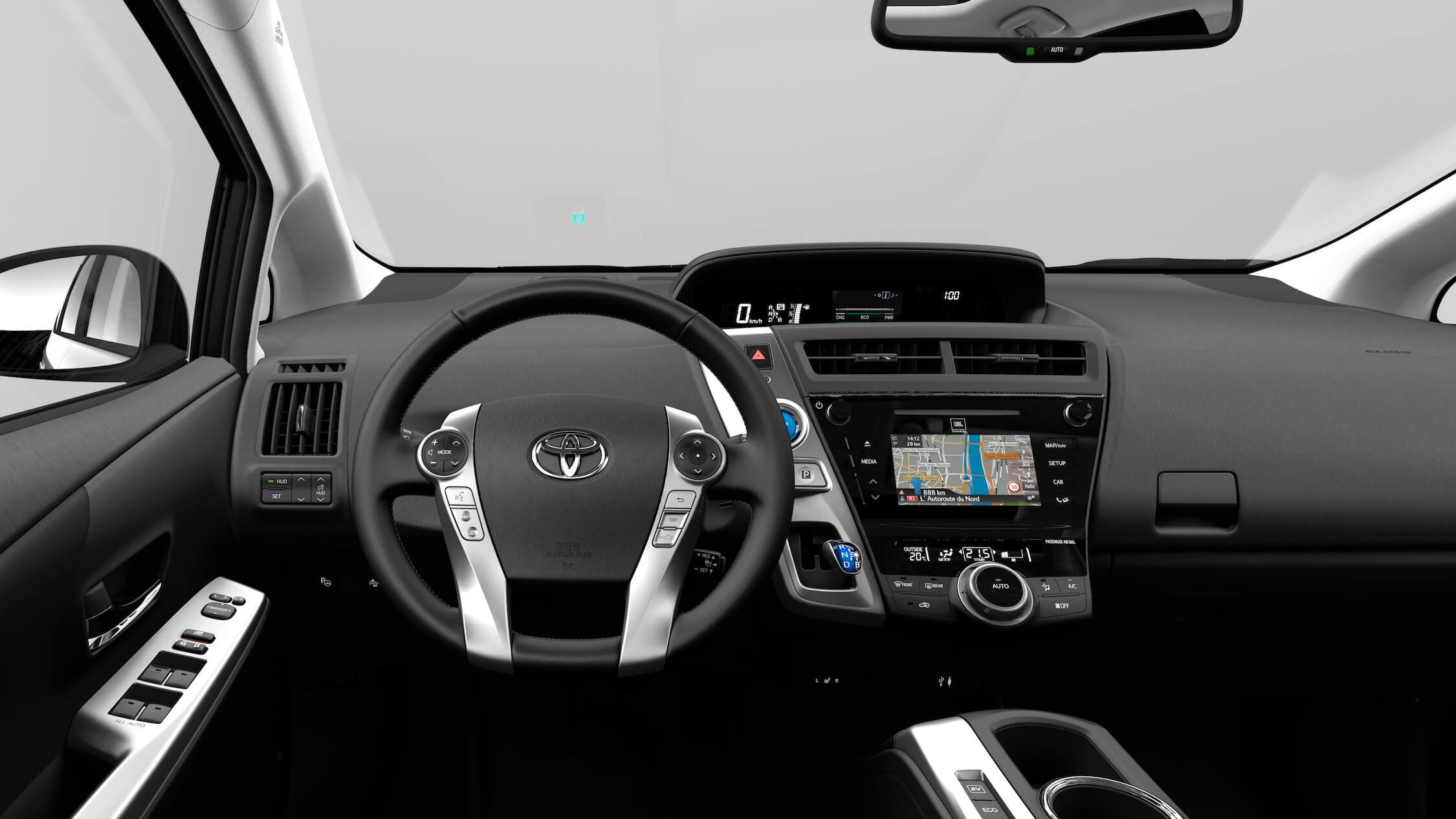 Toyota Prius Plus interieur