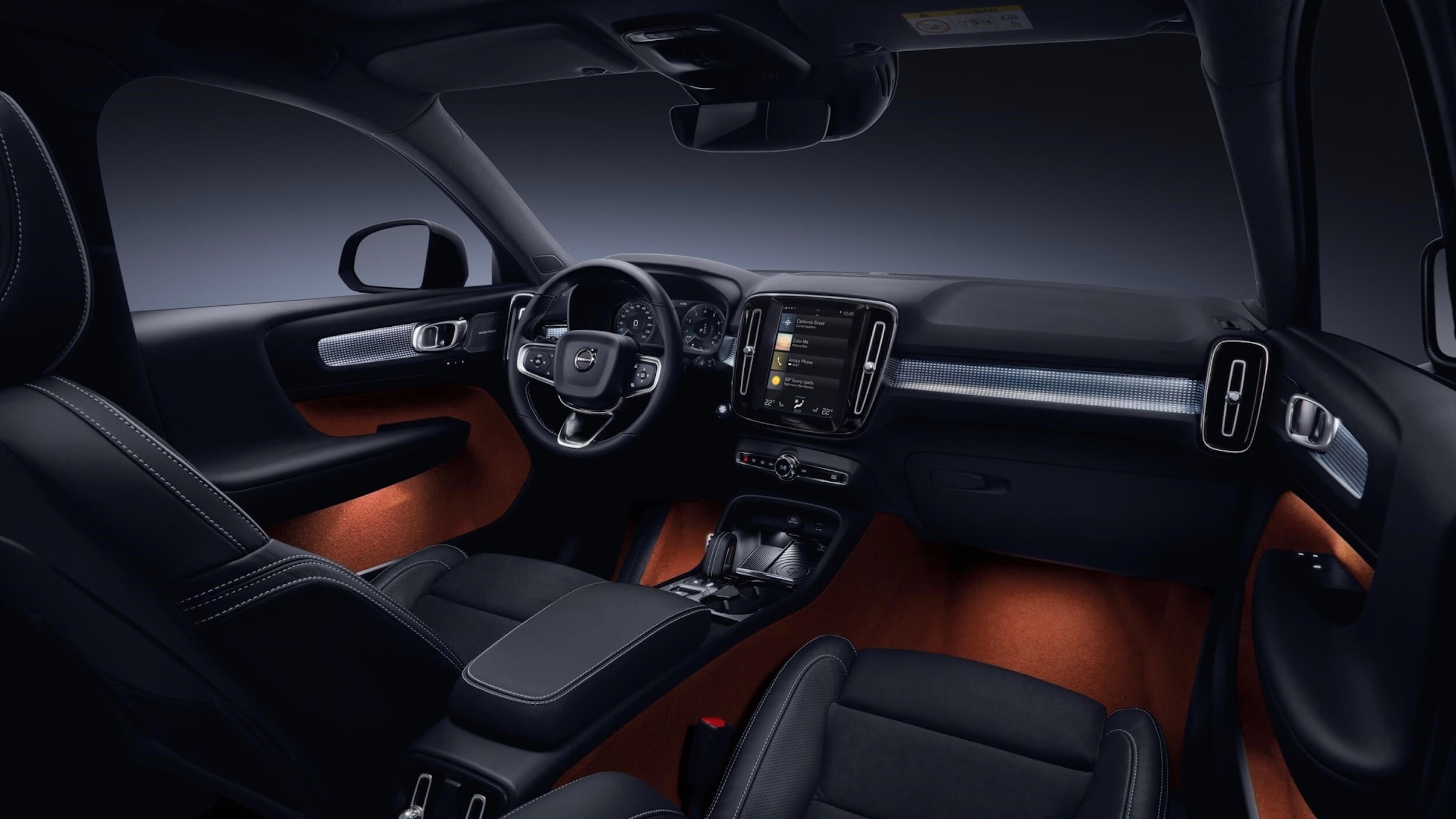 Volvo XC40 PHEV interieur