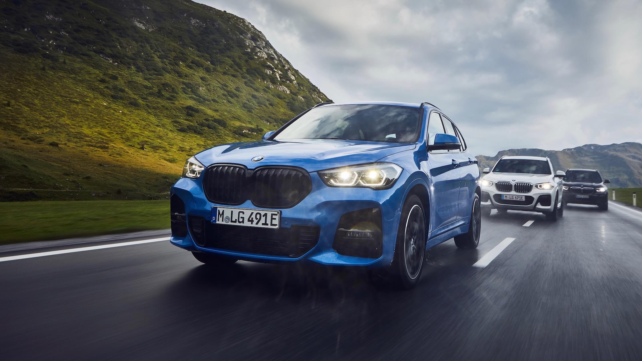 BMW X1 xDrive25e blauw