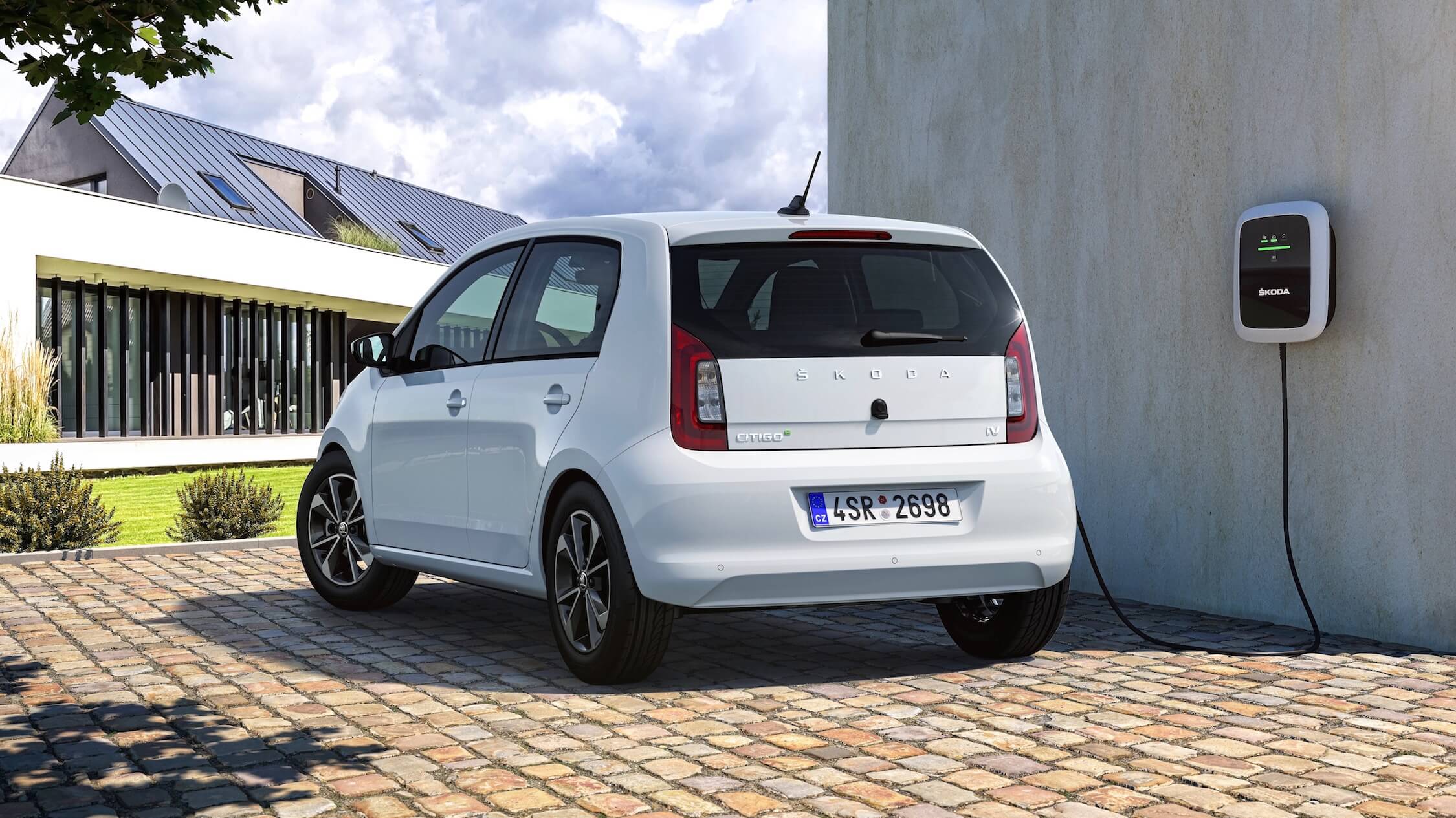 Elektrische Skoda Citigo iV opladen