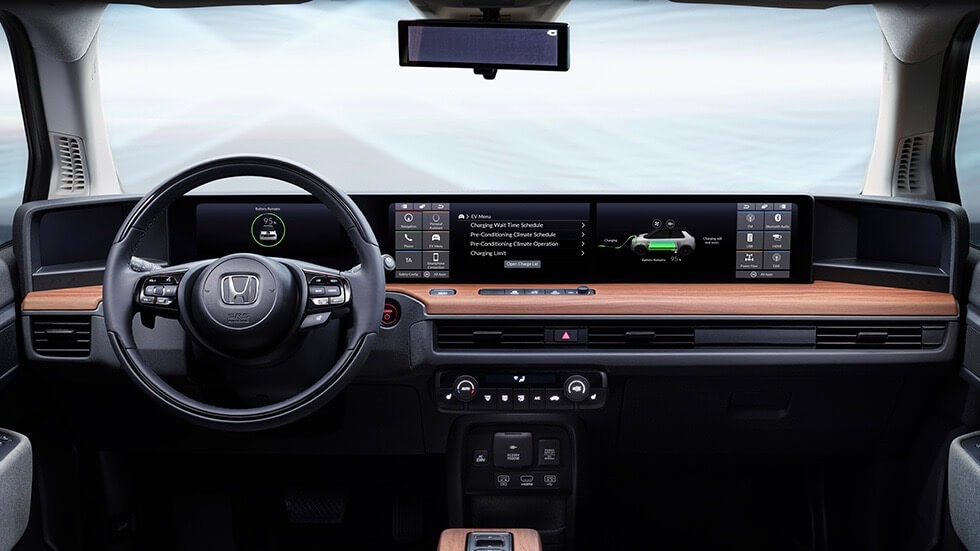 Honda e interieur