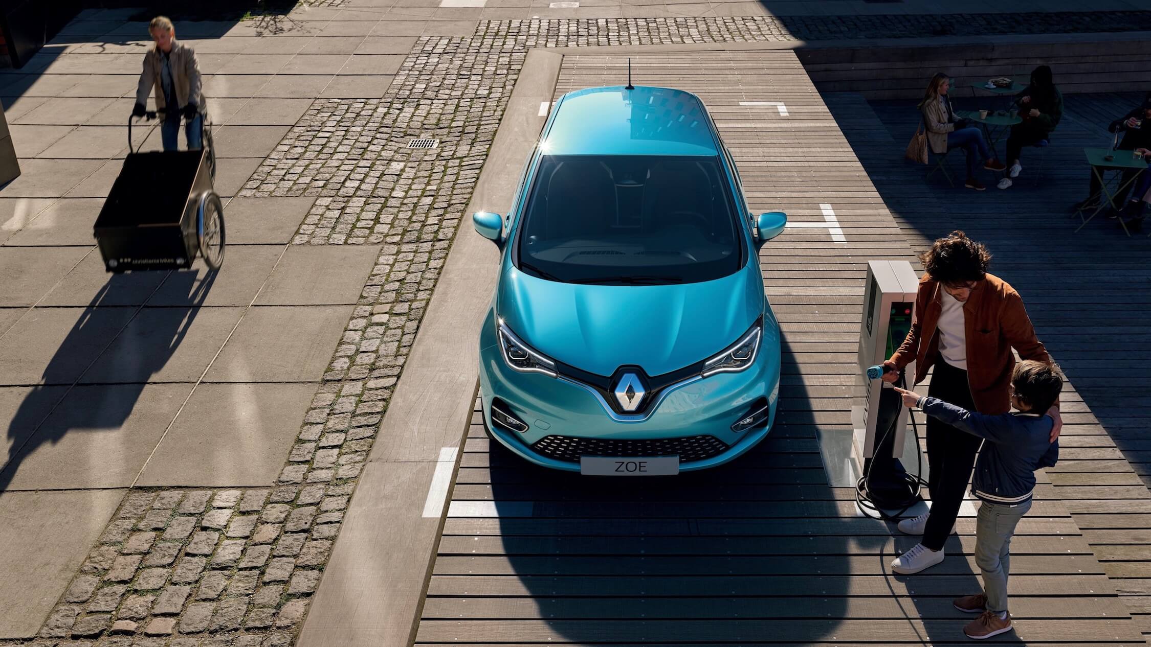 Nieuwe Renault ZOE opladen