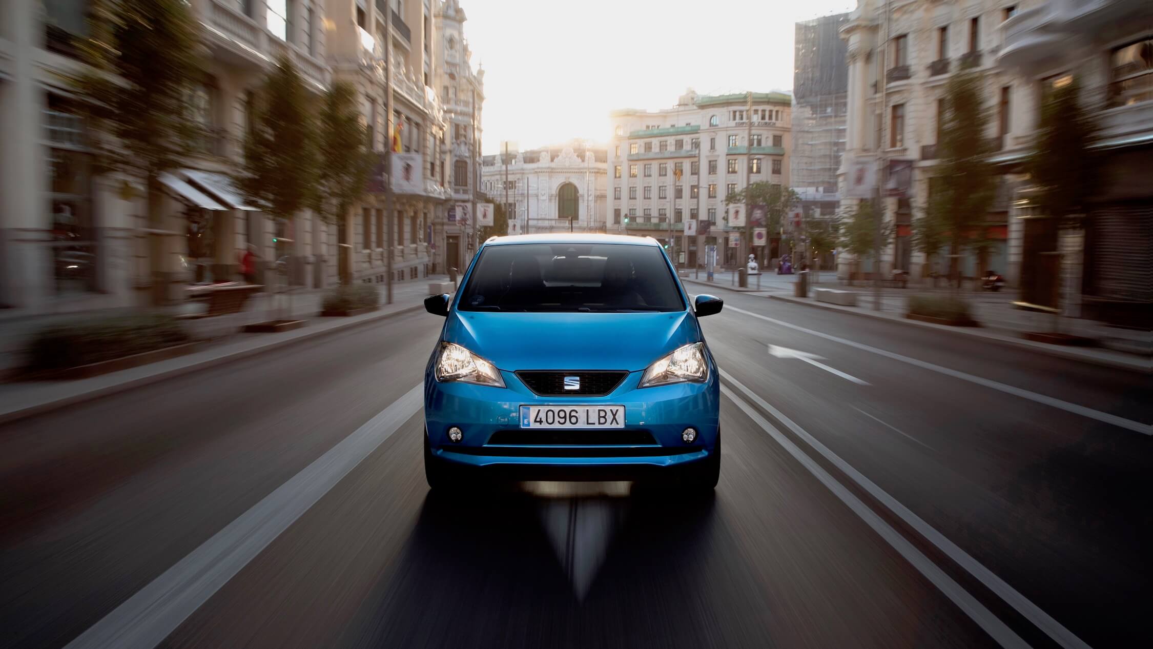 Seat e-Mii blauw