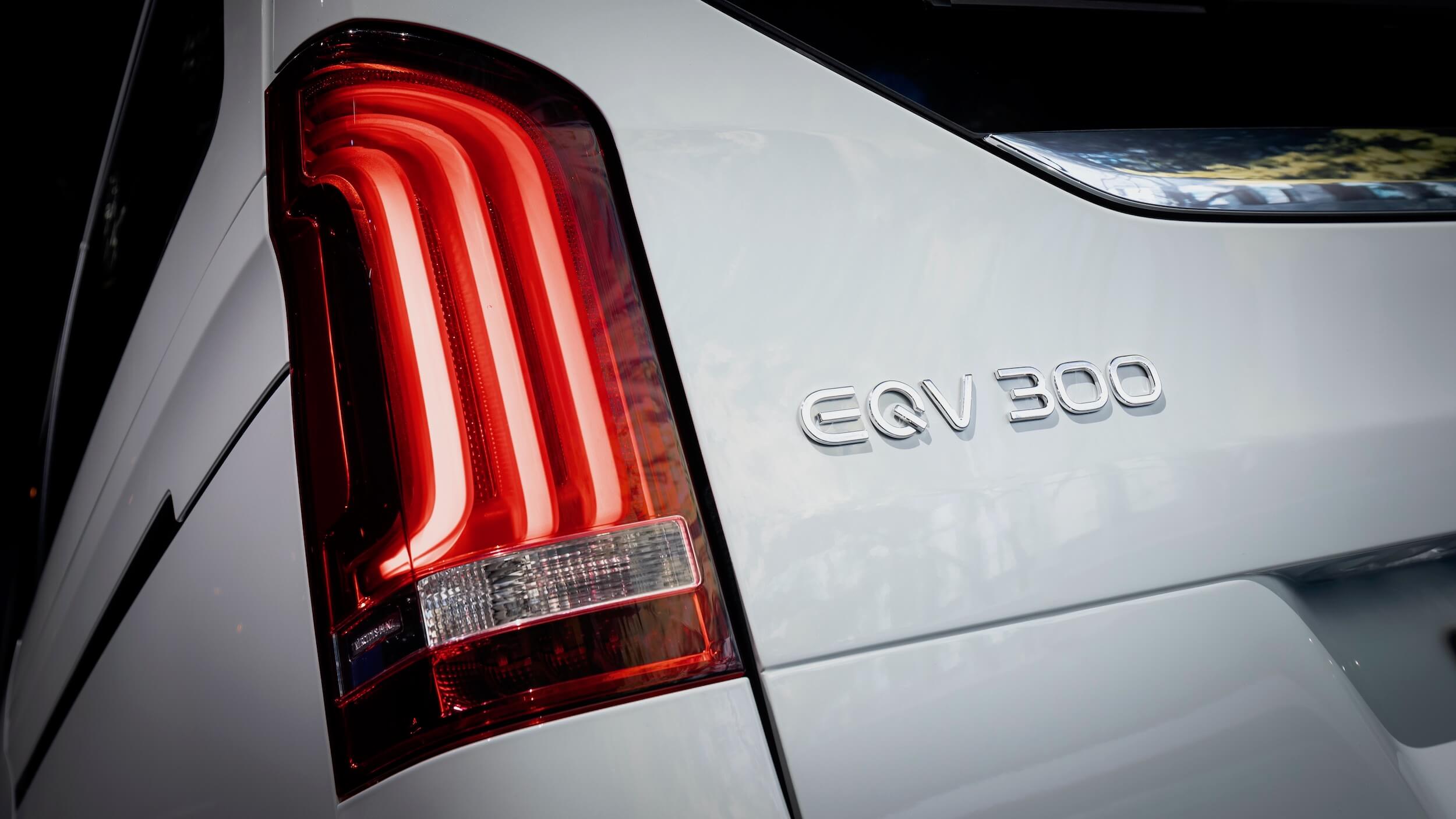 Mercedes EQV 300 badge