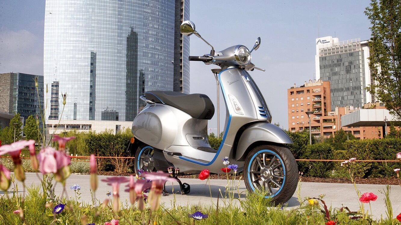 Vespa elektrische scooter