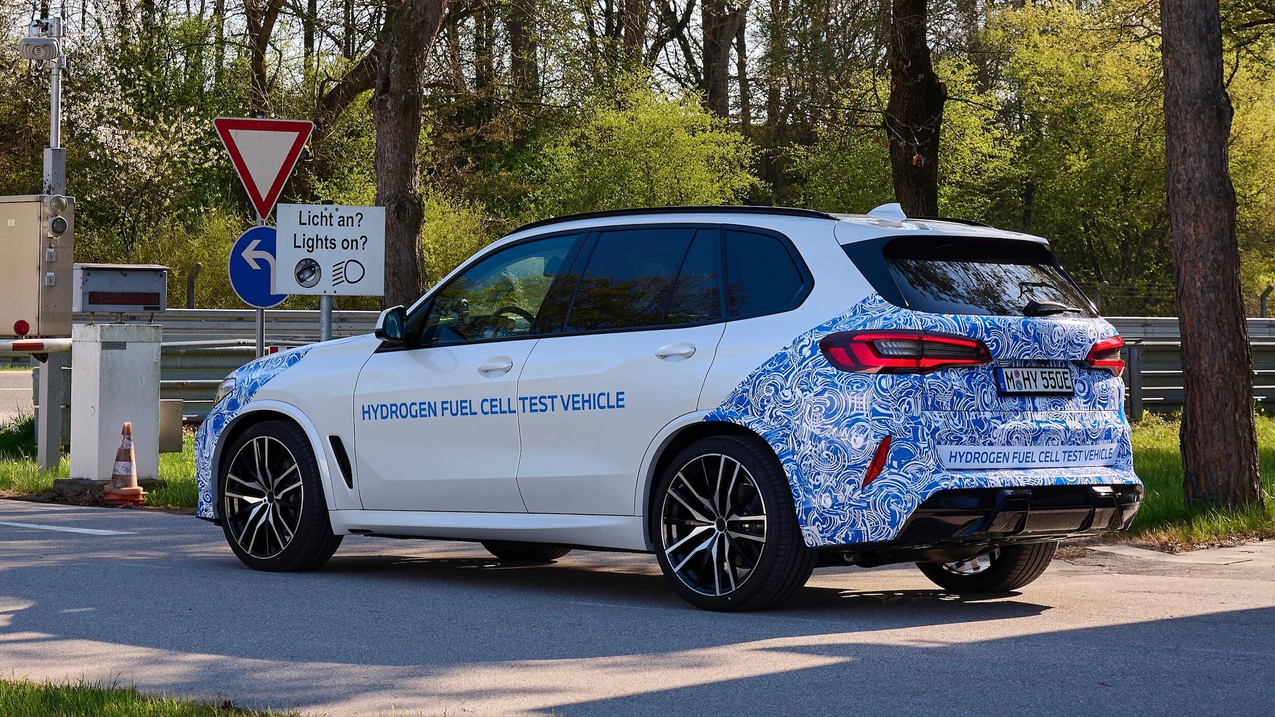 BMW X5 op hydrogen