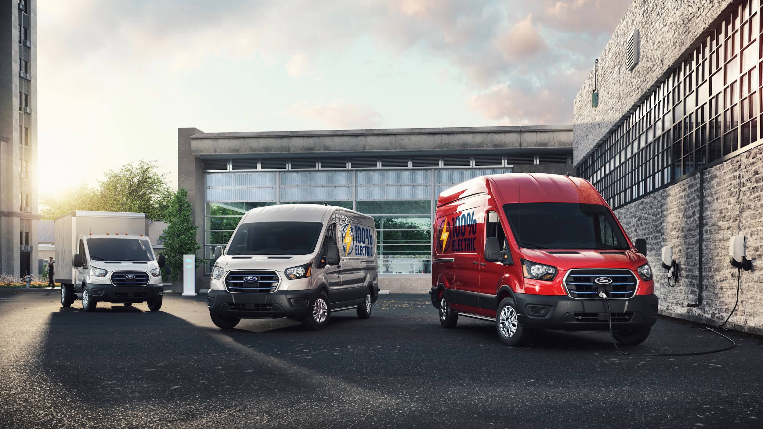 Ford E Transit Electric modellen