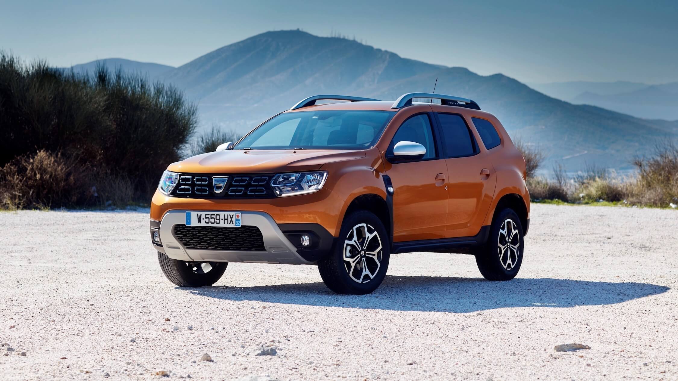 Dacia Duster op gas