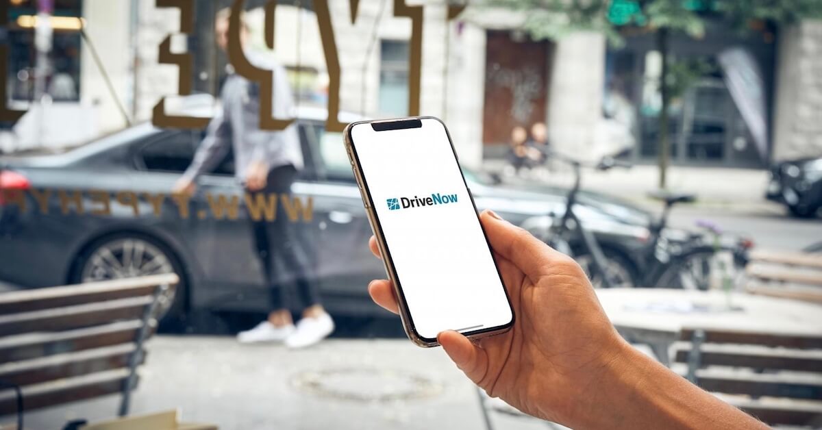 DriveNow applicatie