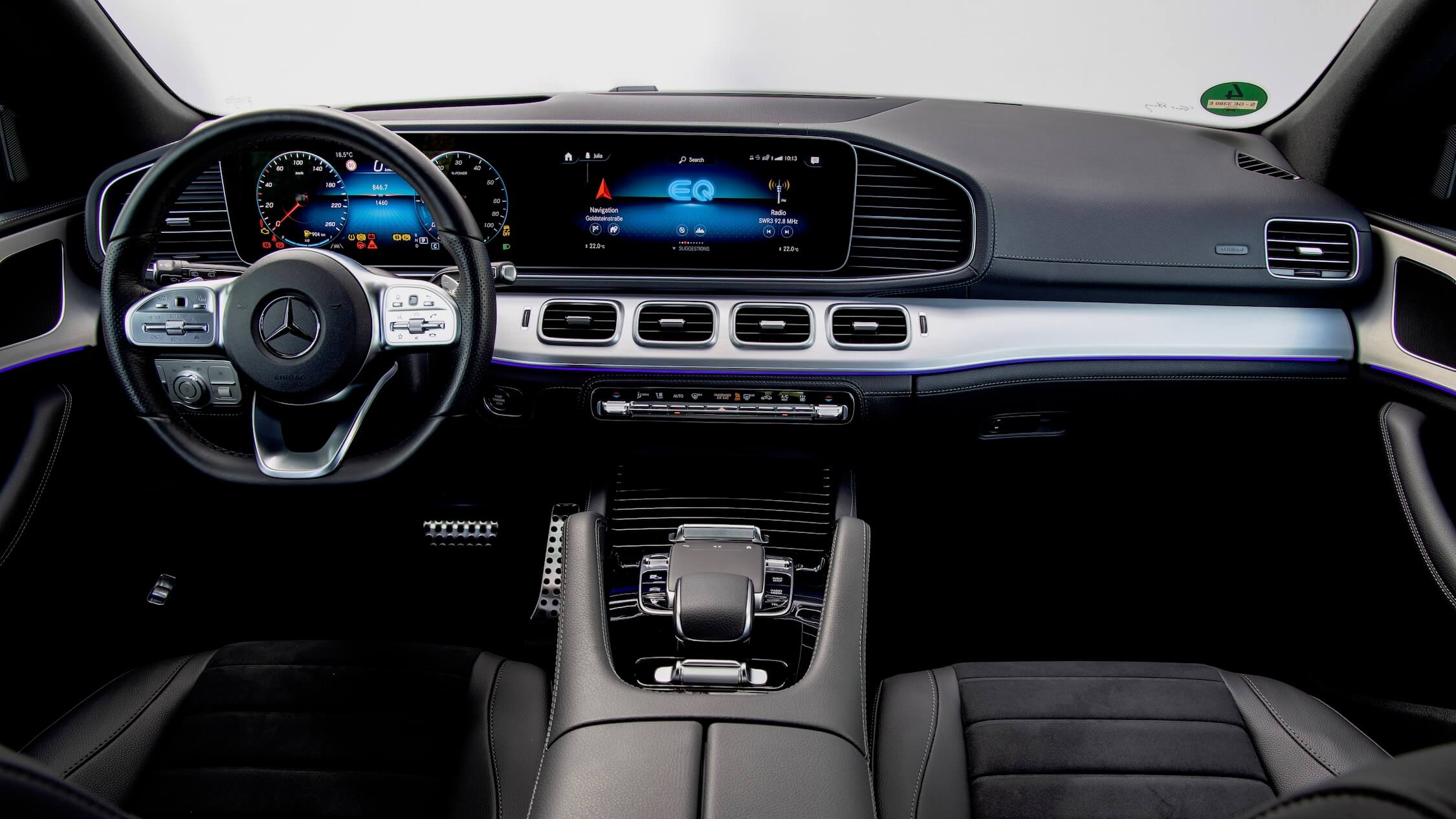 Mercedes GLE 350de interieur