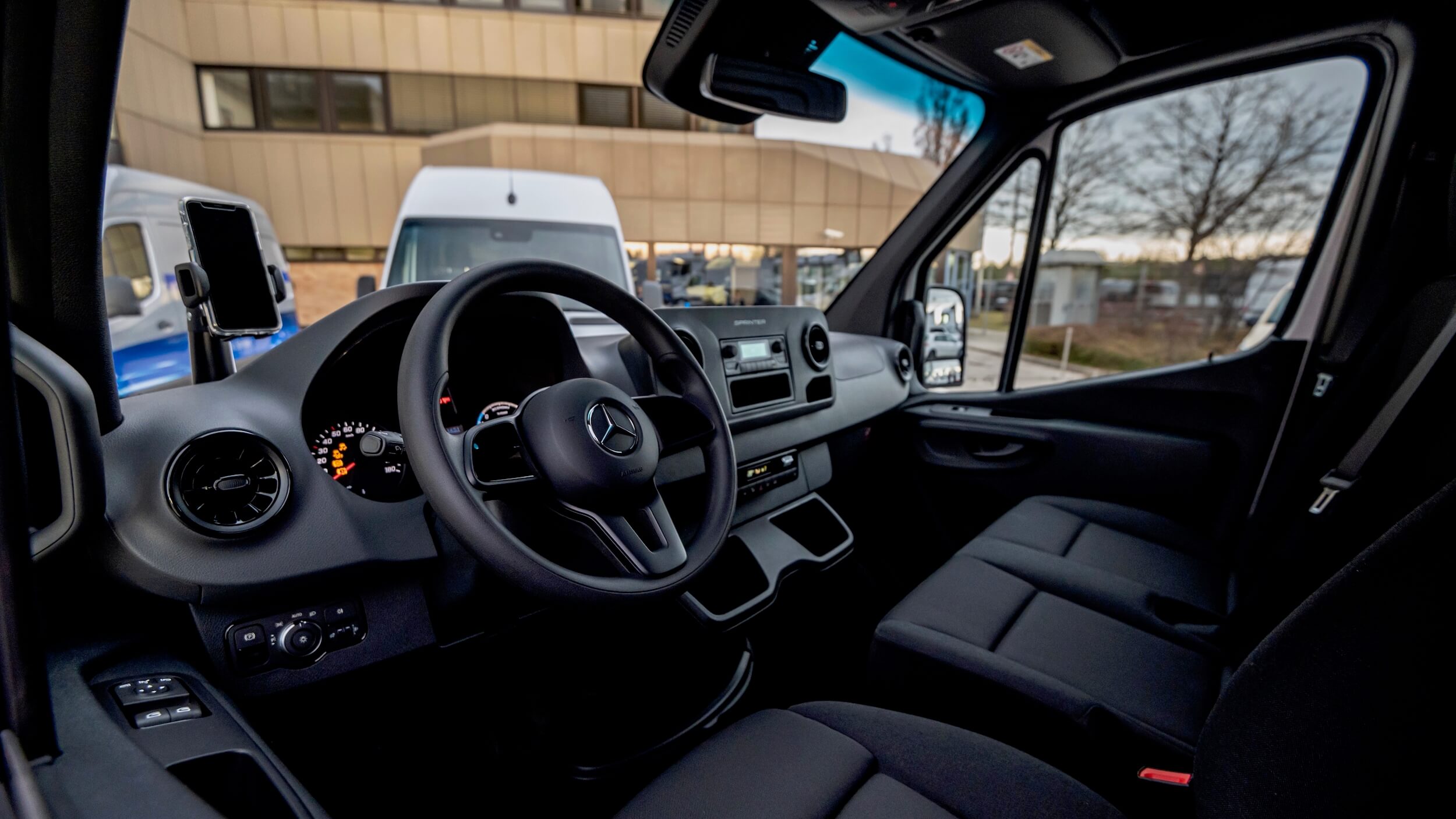 Mercedes eSprinter interieur