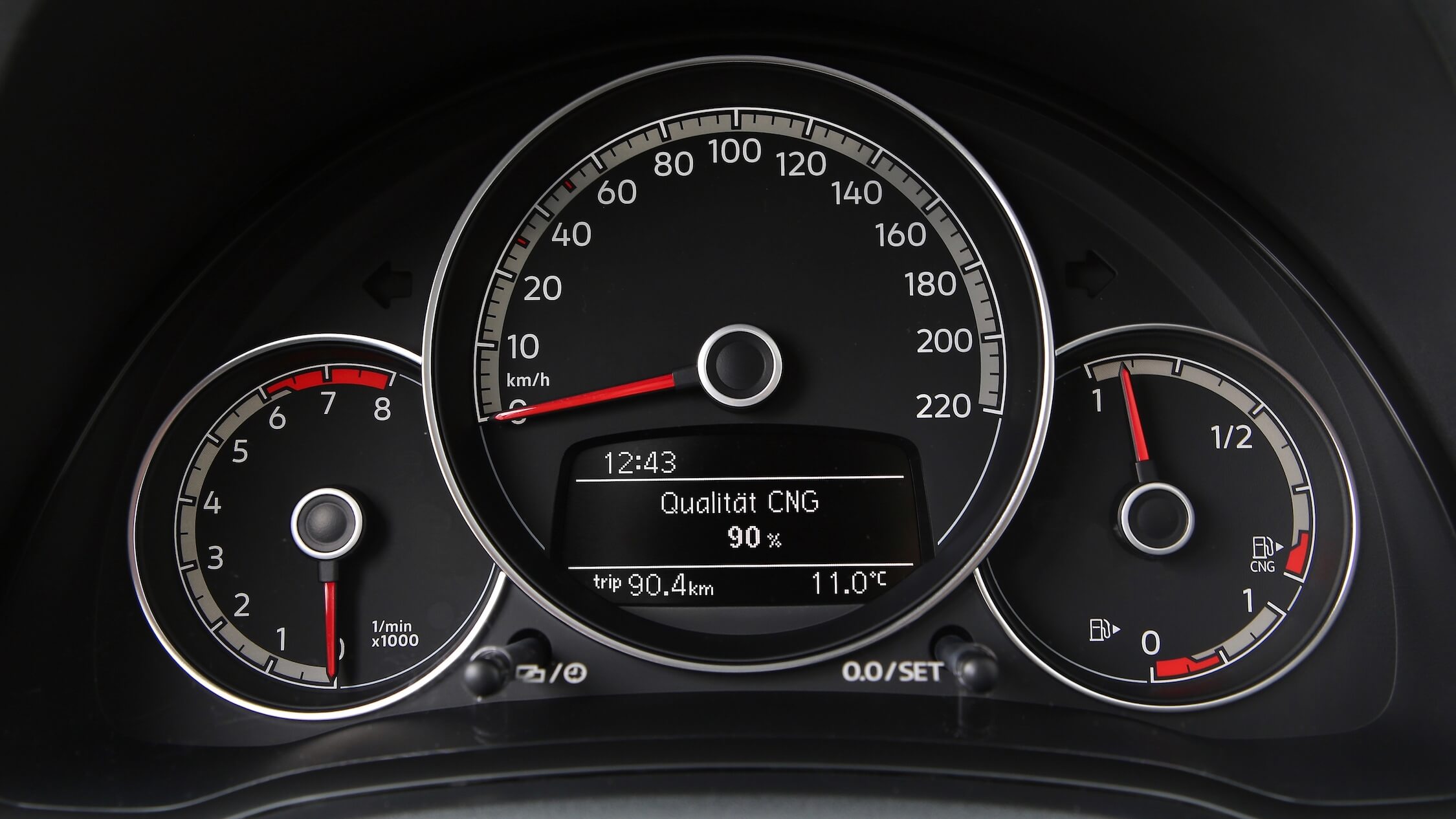 VW Eco Up CNG kwaliteit aardgas