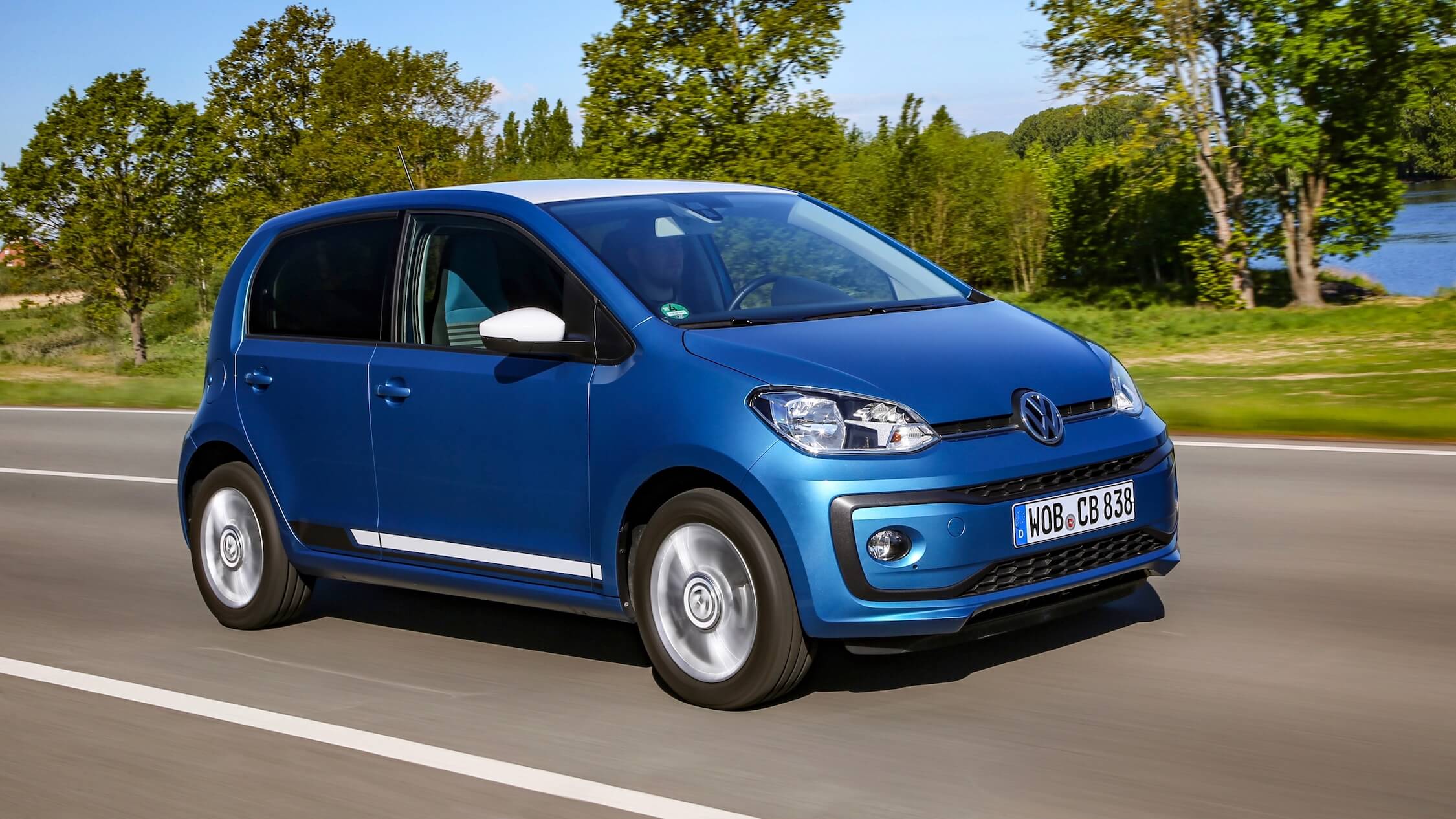 VW Up op aardgas