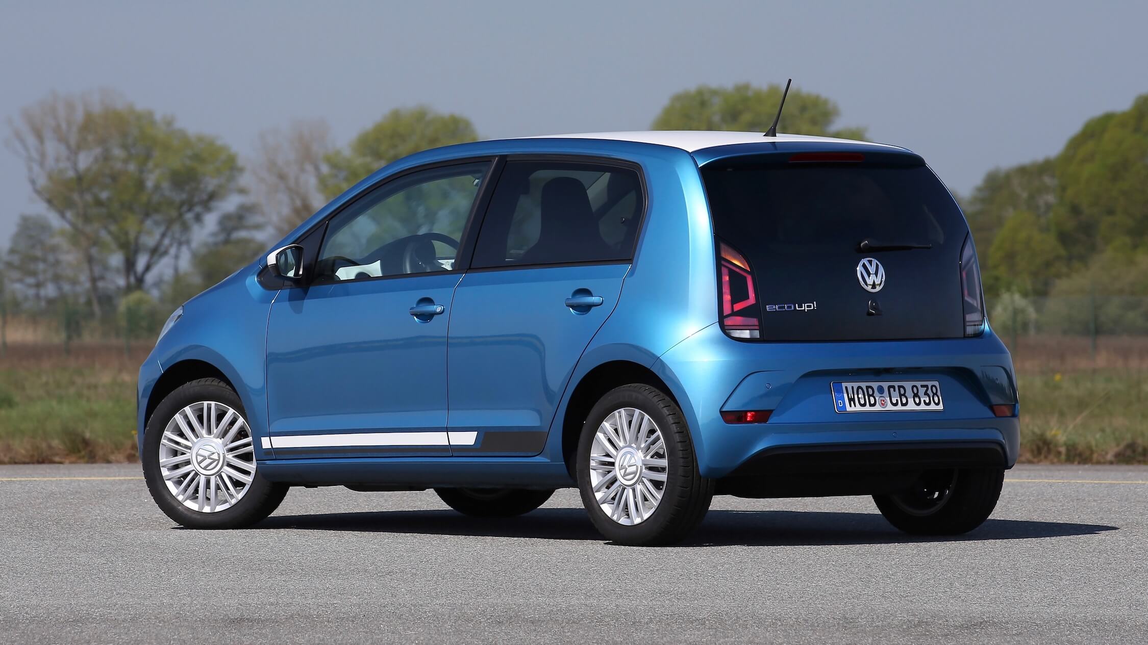 Volkswagen Up op aardgas