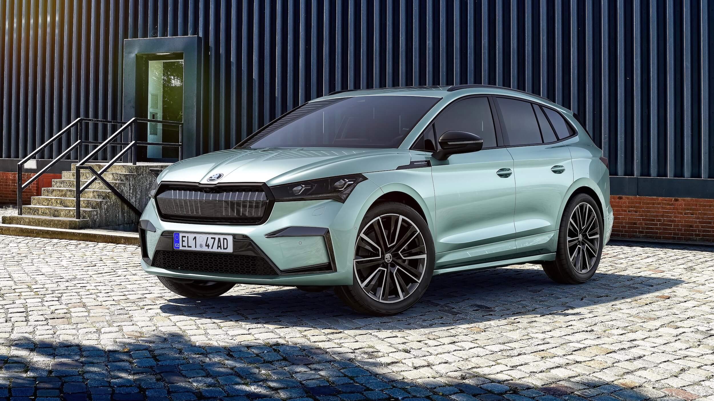 Skoda Enyaq groen