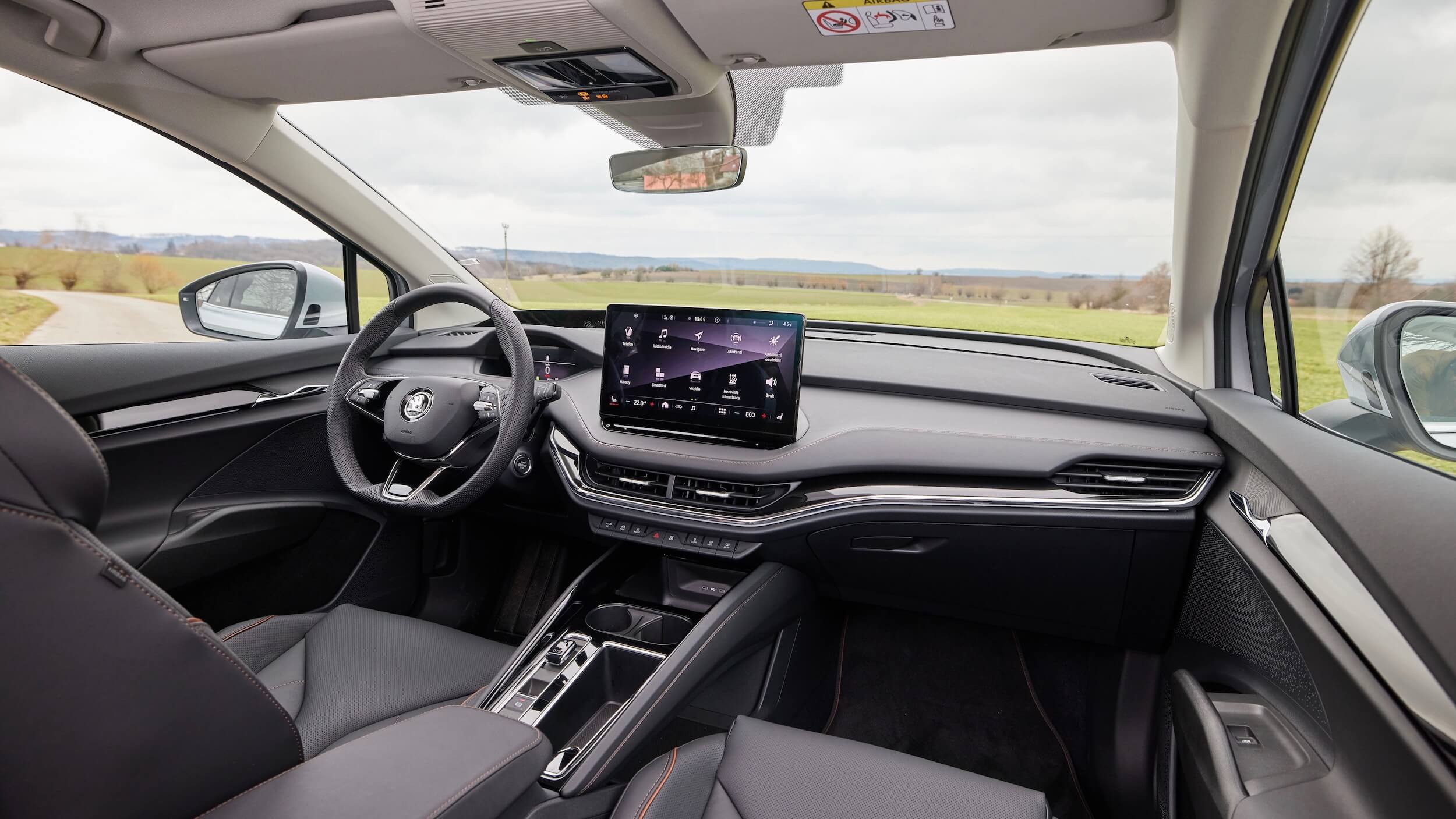 Skoda Enyaq iV interieur 1