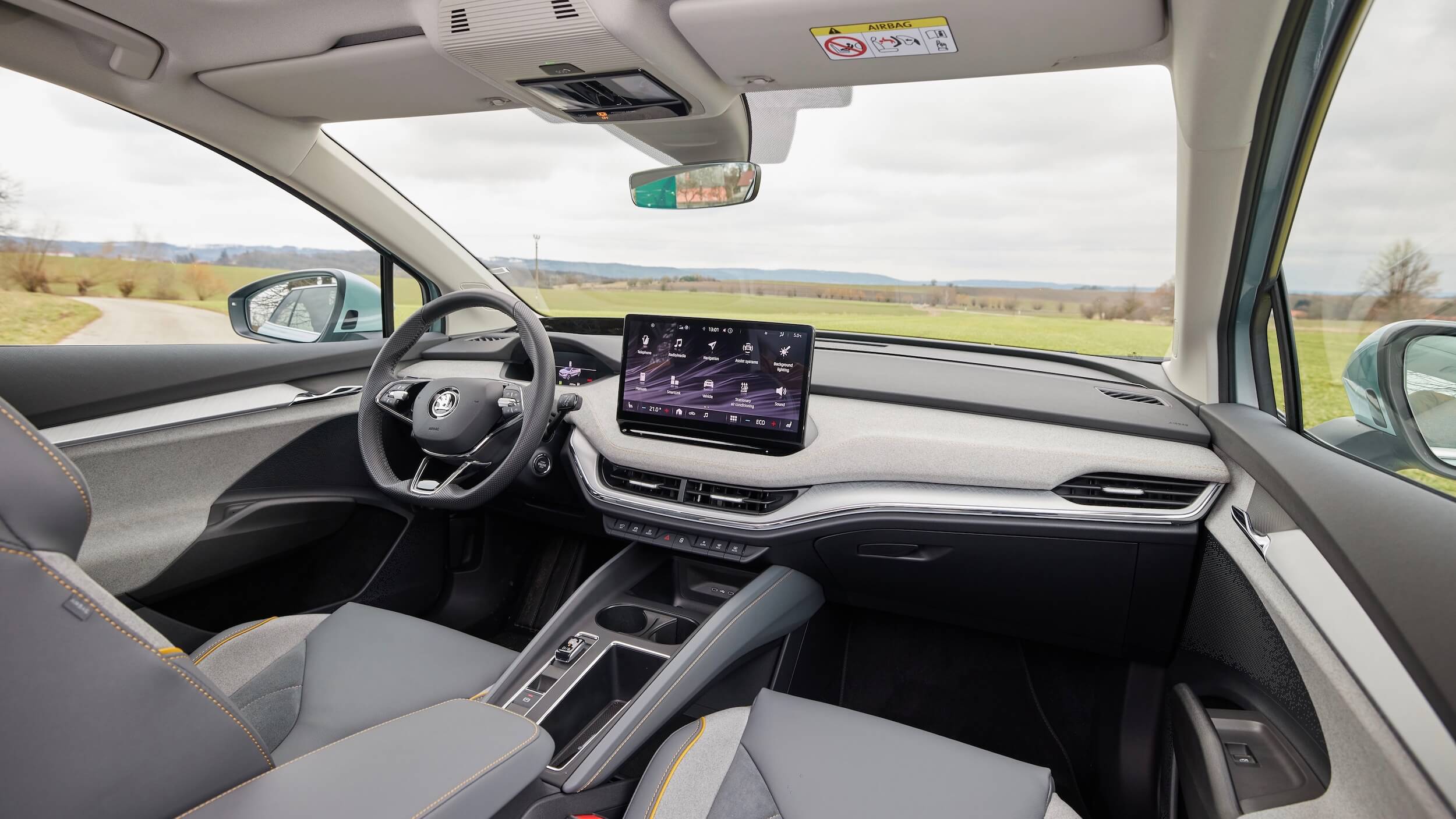 Skoda Enyaq iV interieur 2