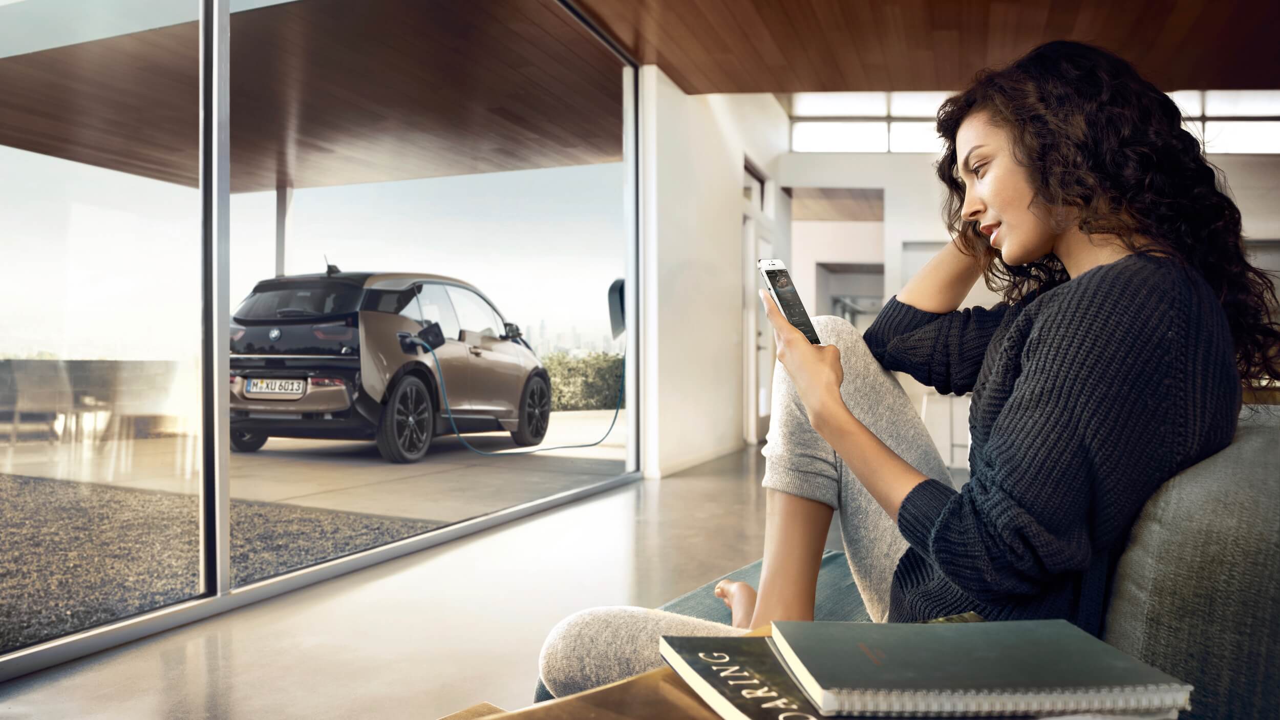 BMW i3 thuis opladen