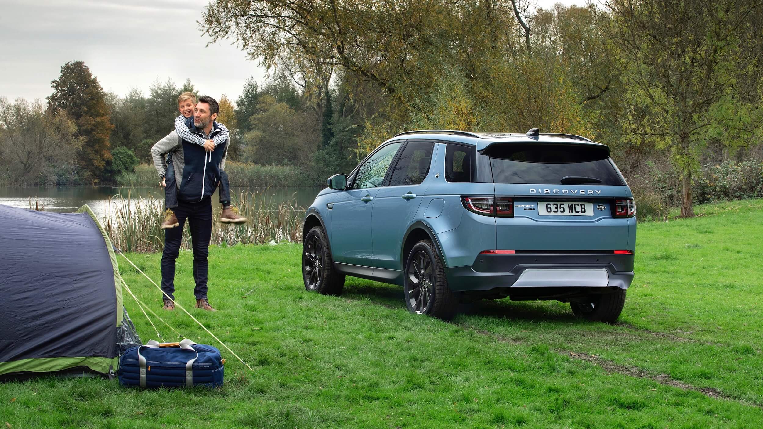 Land Rover Discovery Sport kamperen