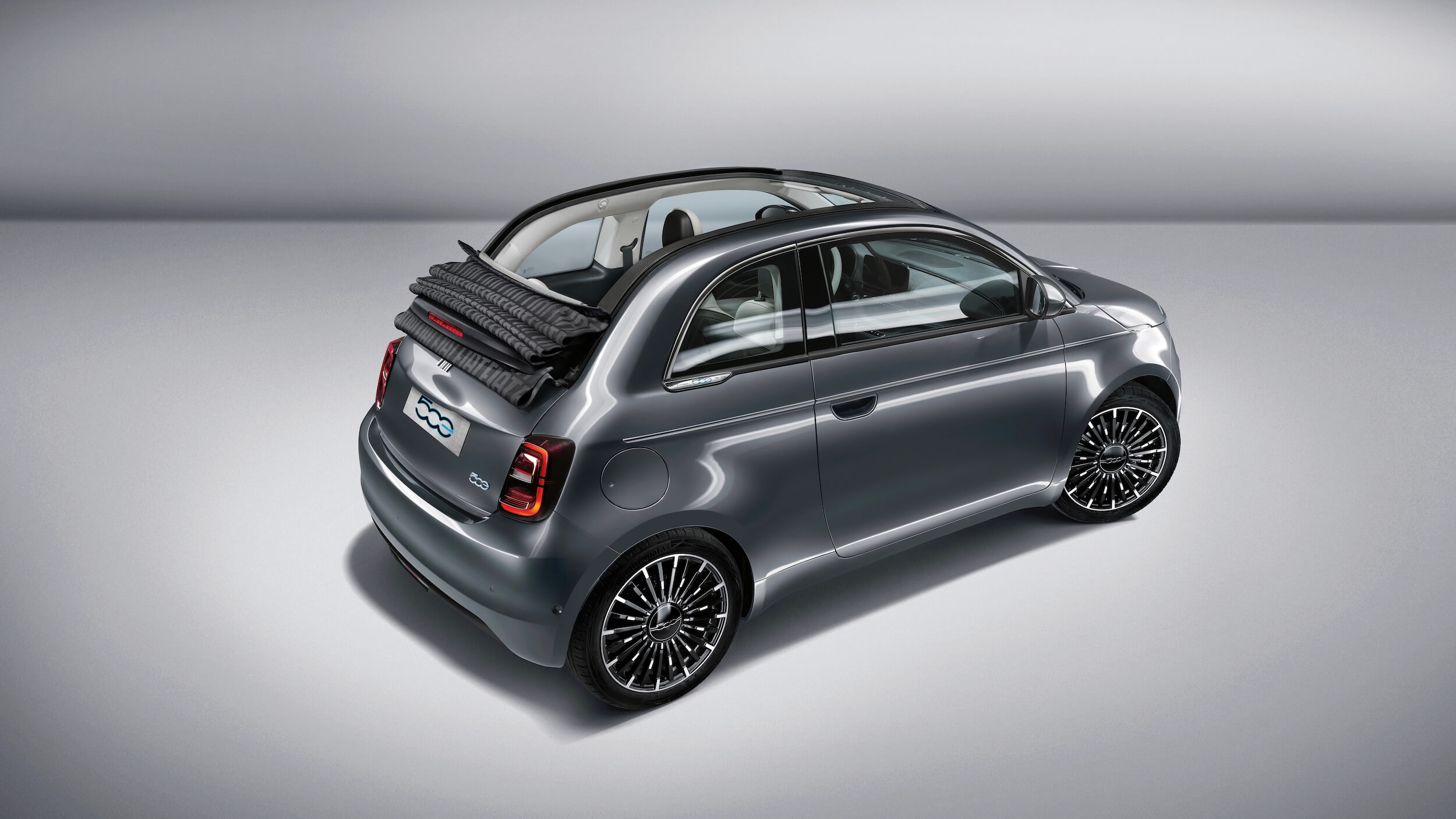 Nieuwe Fiat 500e cabrio 2021