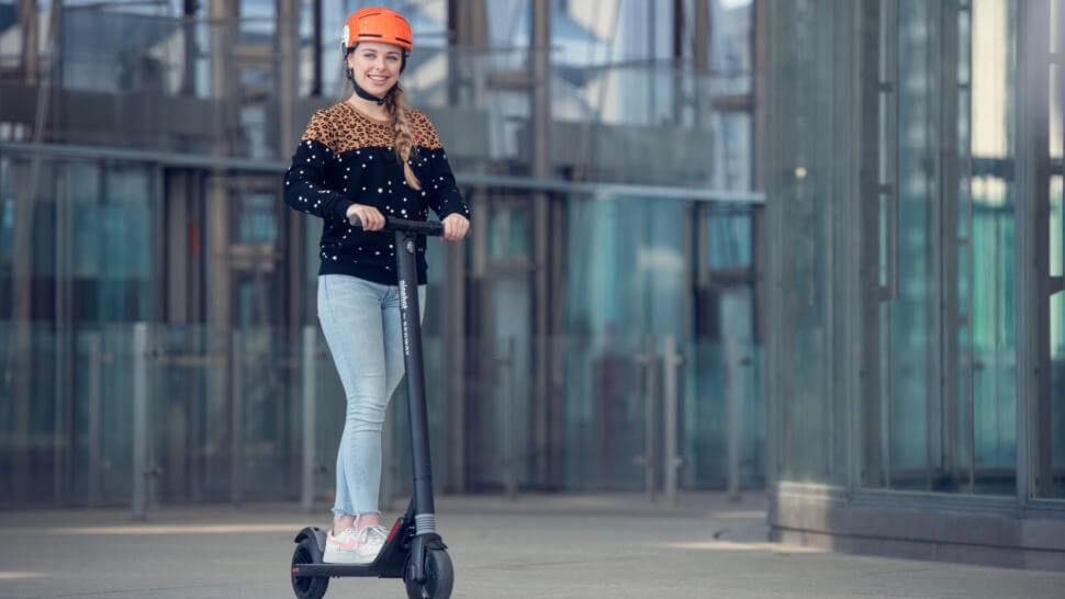 Segway Ninebot ES1 rijden