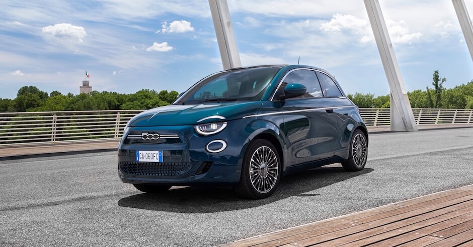 Fiat 500e La Prima profiel