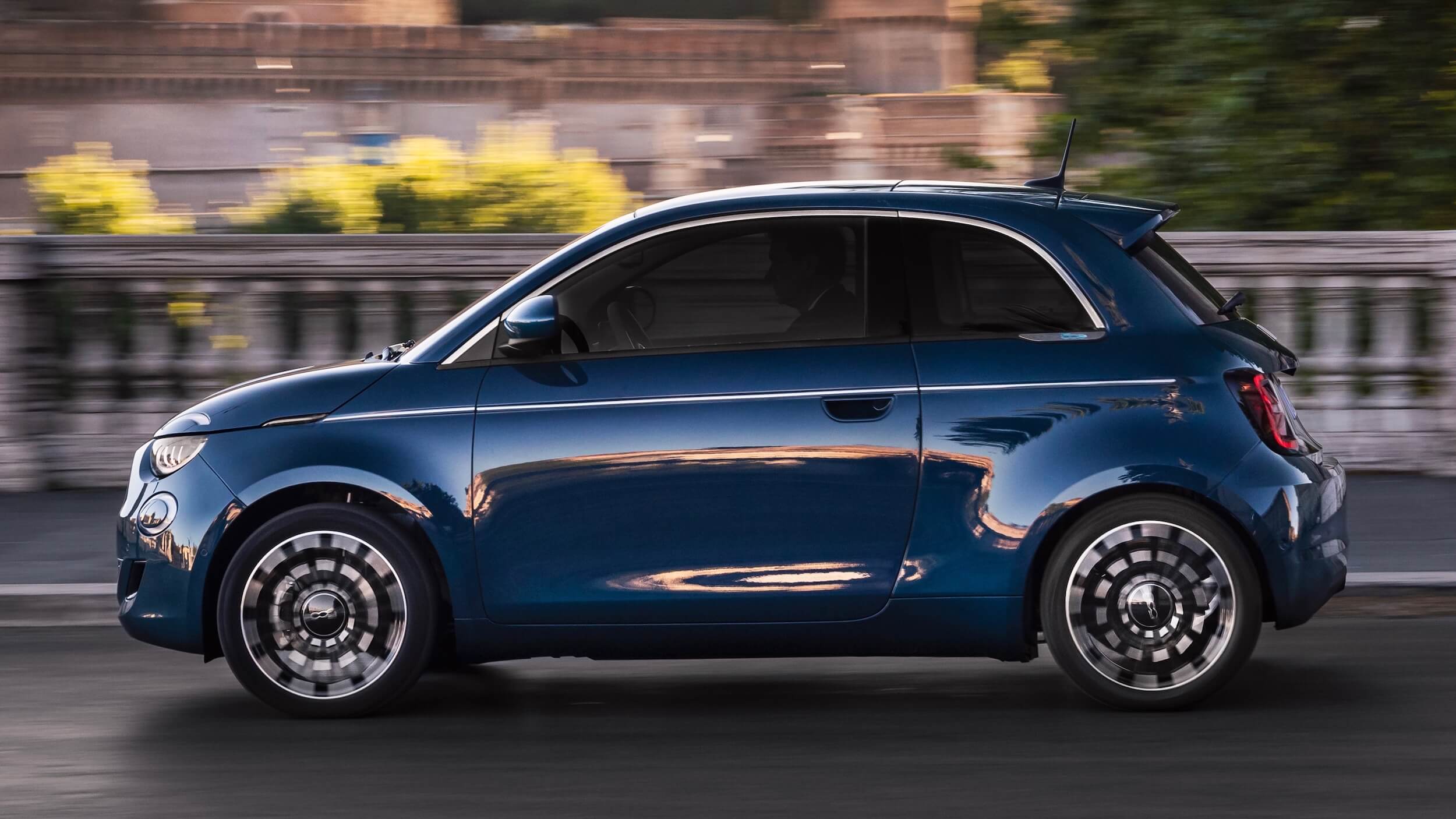 Fiat 500e profiel