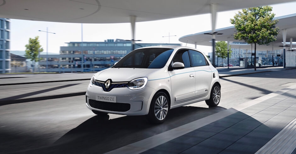 Renault Twingo ZE wit